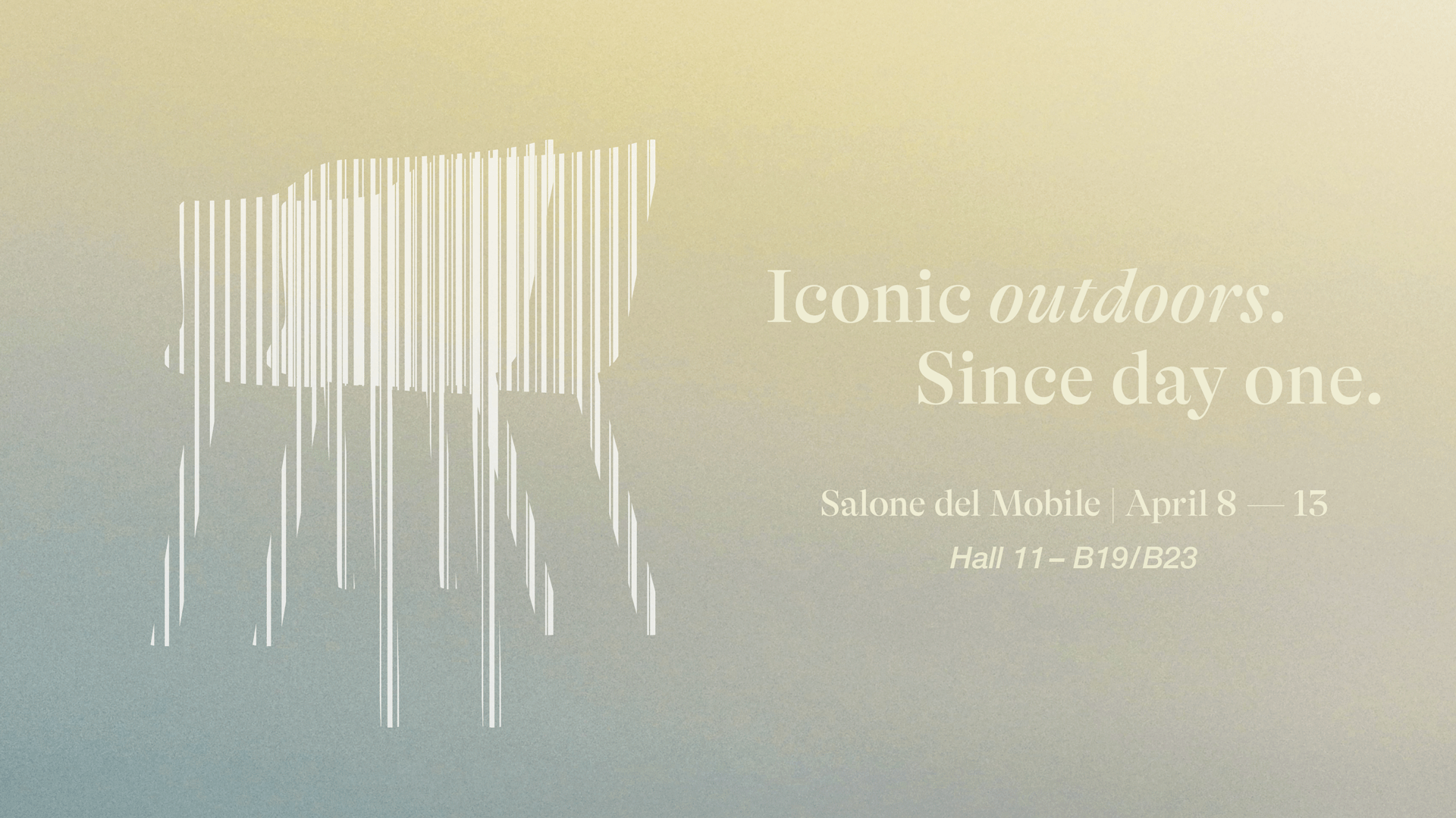Visit DEDON at Salone del Mobile 2025
