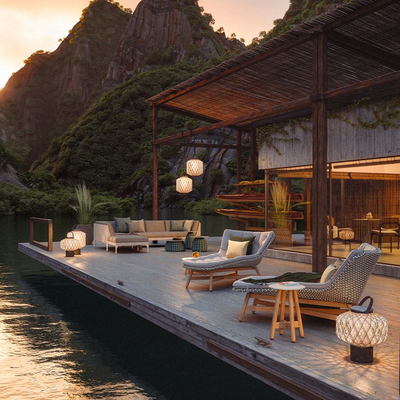 DEDON Spirit of Place Spiritual Mountain cabin MBRACE