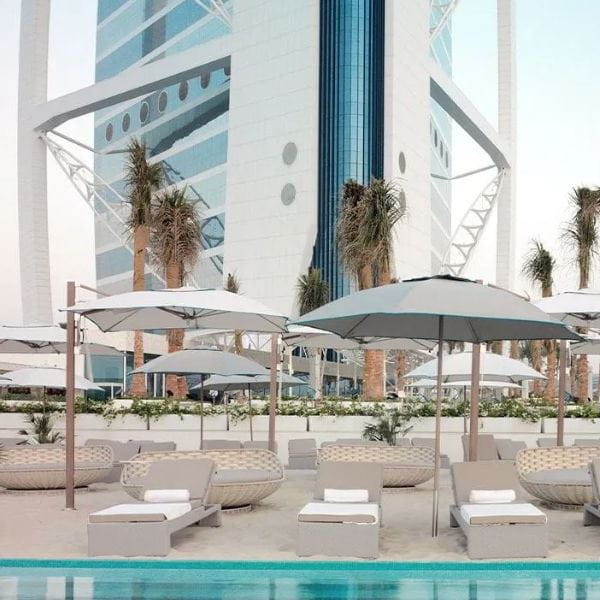 DEDON Outdoor Furniture at Burj al Arab in Dubai