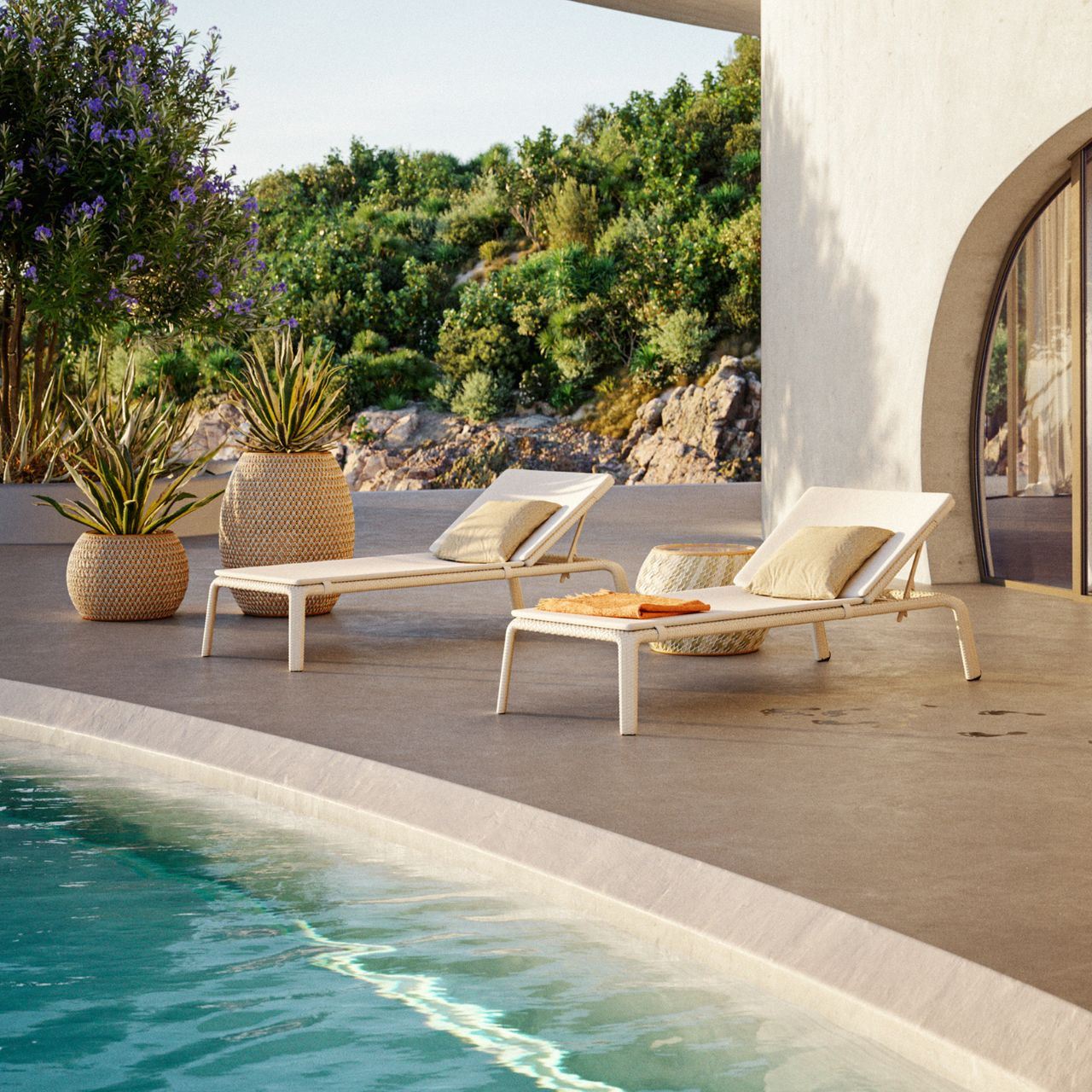 DEDON SEASHELL NUO Luxury Outdoor Furniture Collection