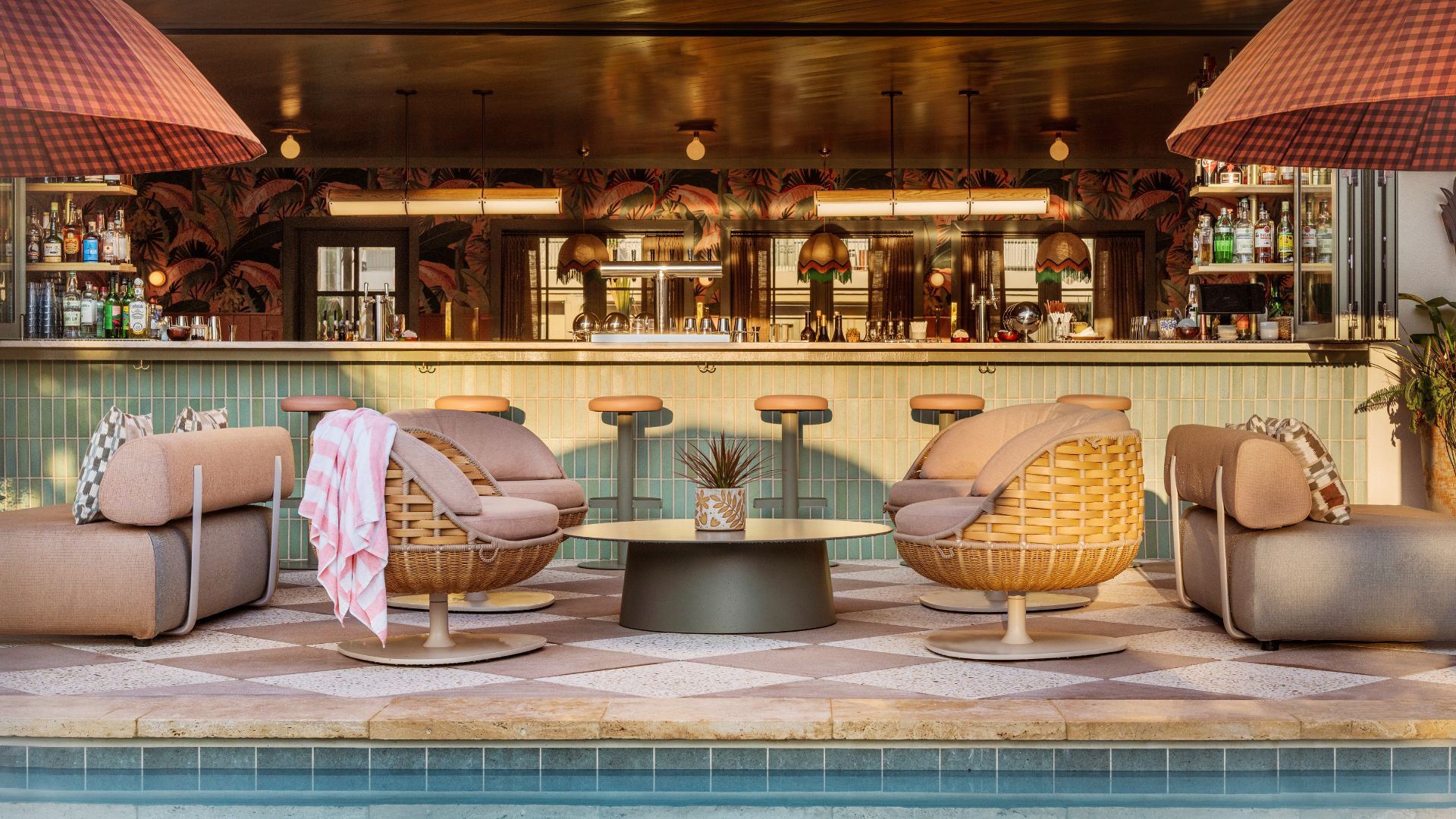 DEDON Outdoor Furniture at The Ryder Hotel in Charleston