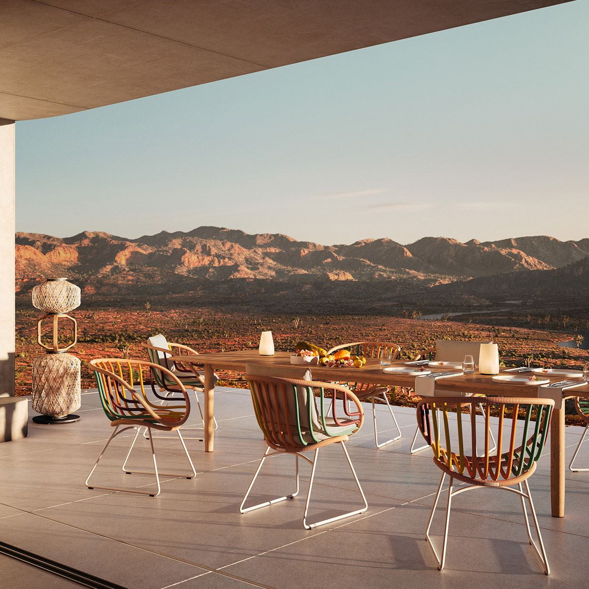 DEDON KIDA Dining for Contract