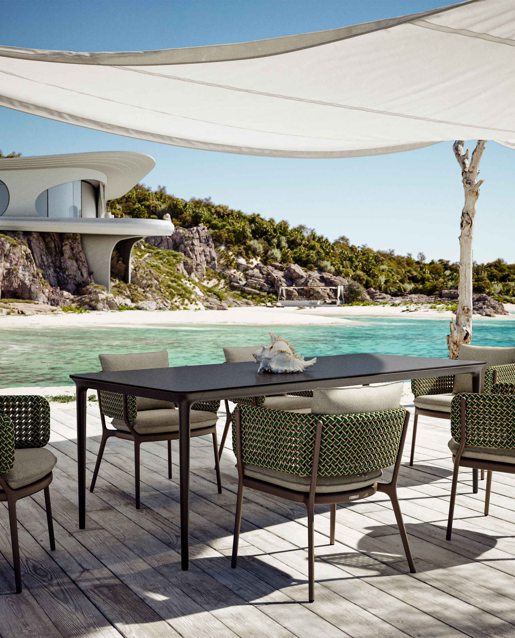 DEDON Collection BELLMONDE in Endless Ocean