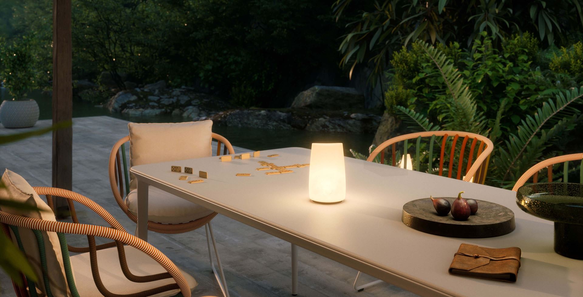 DEDON OMBII LED Lamp by DEDON Studio