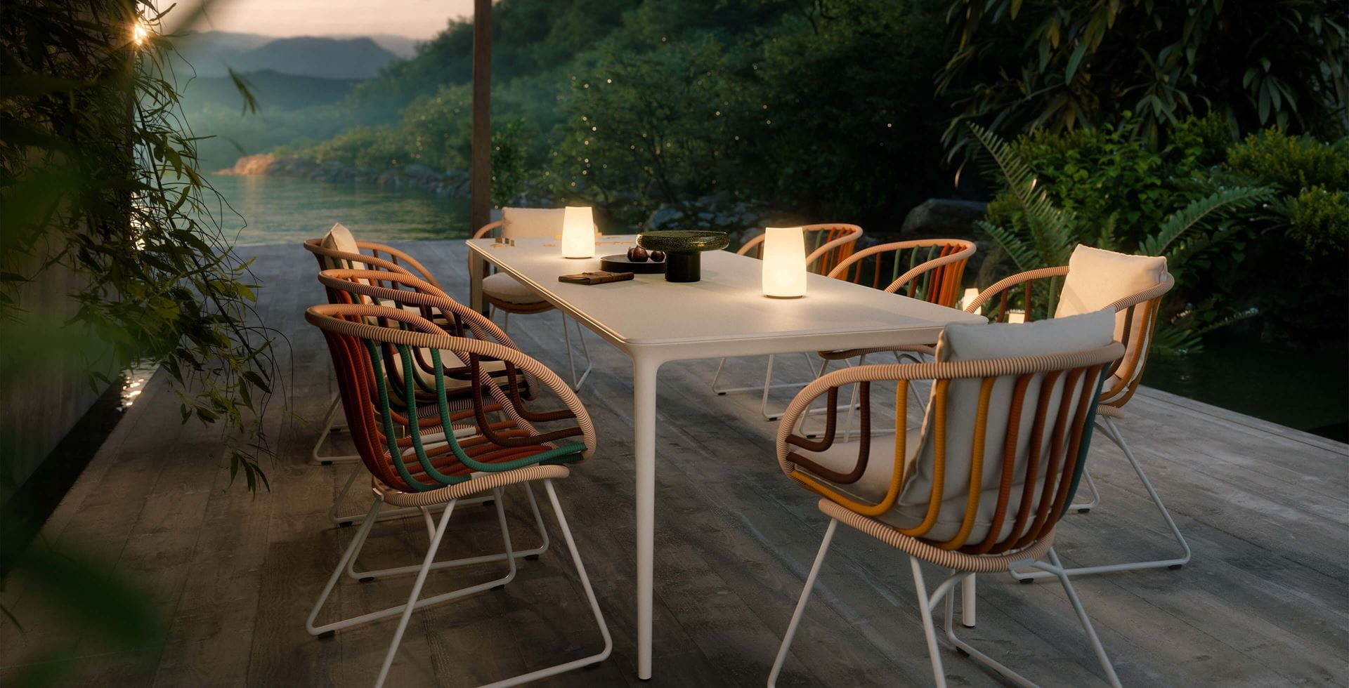 DEDON OMBII LED Lamp by DEDON Studio