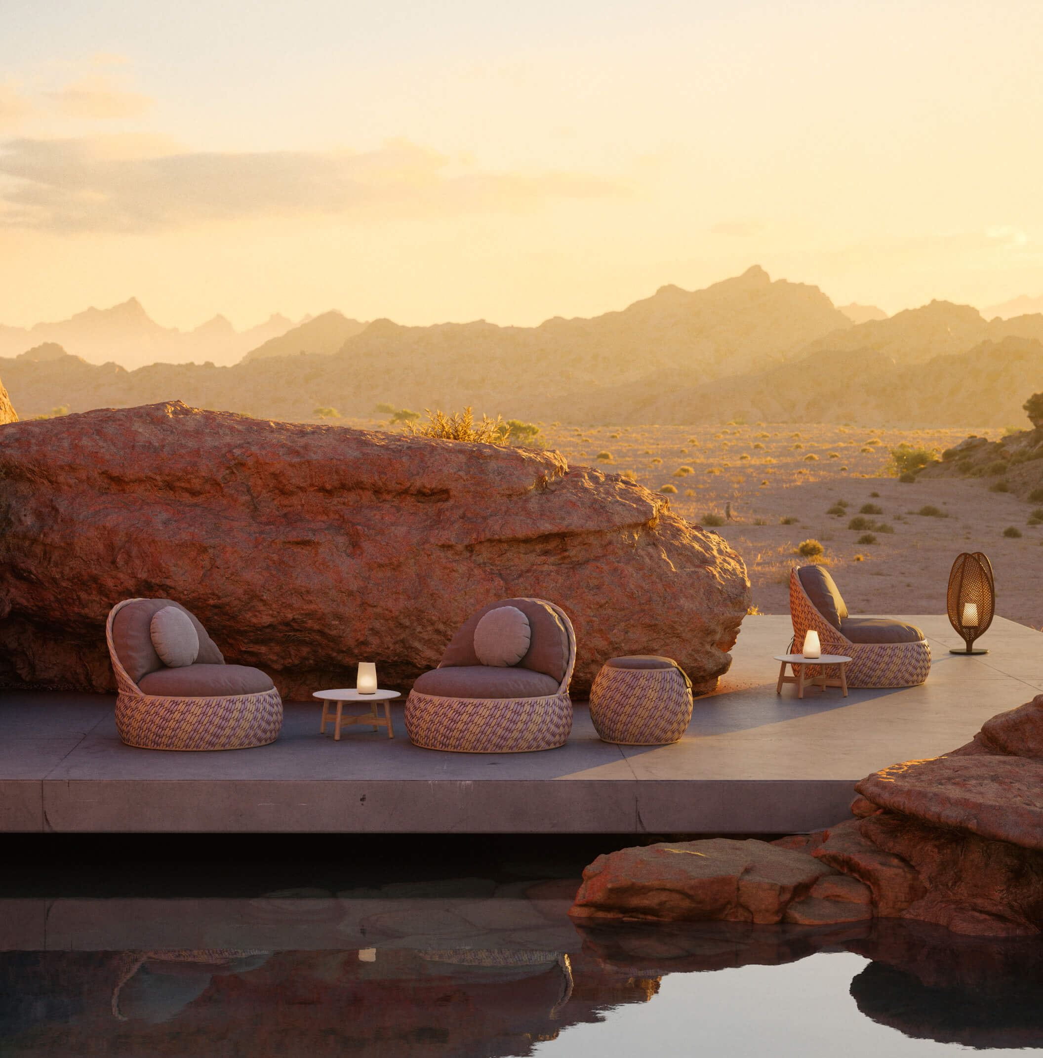 DEDON DALA Lounge chair