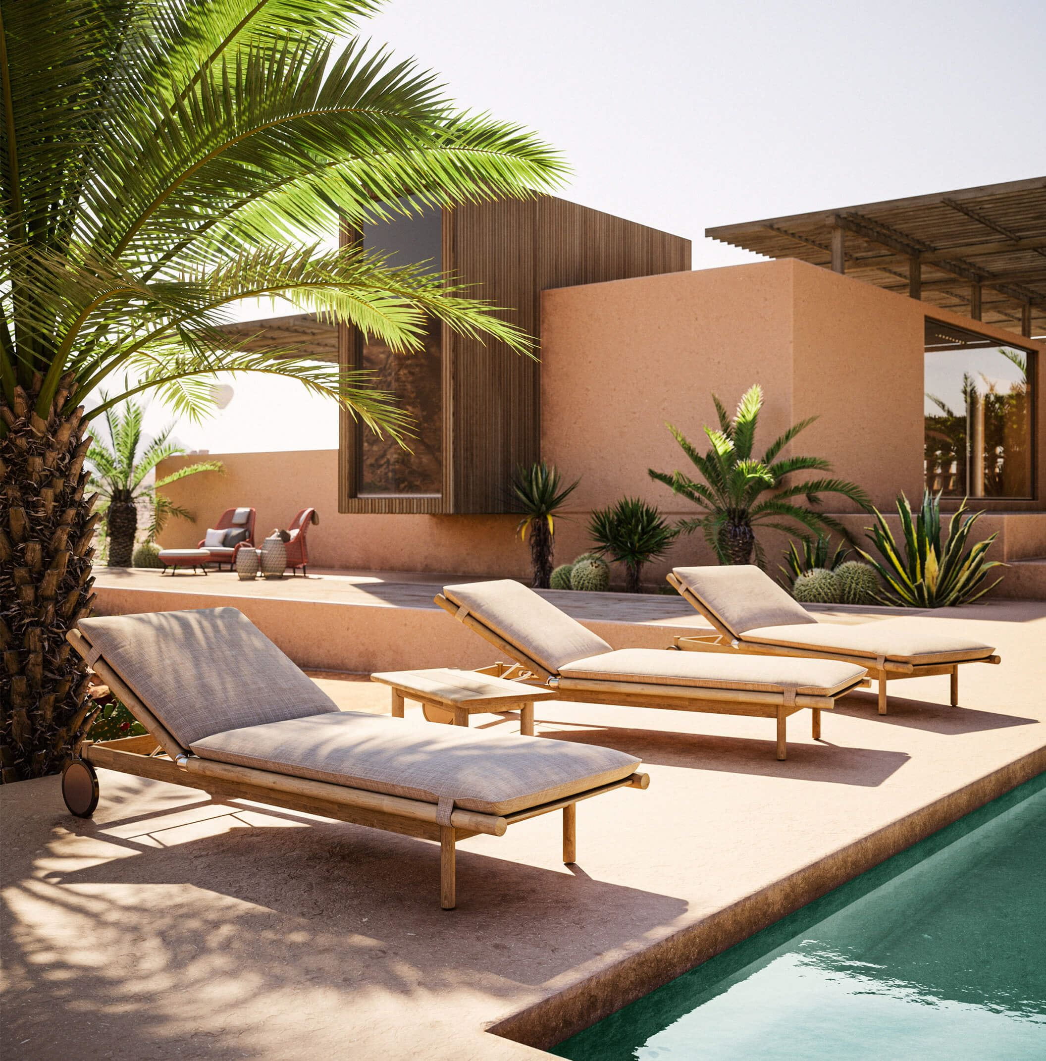 DEDON Tibbo Beach chair
