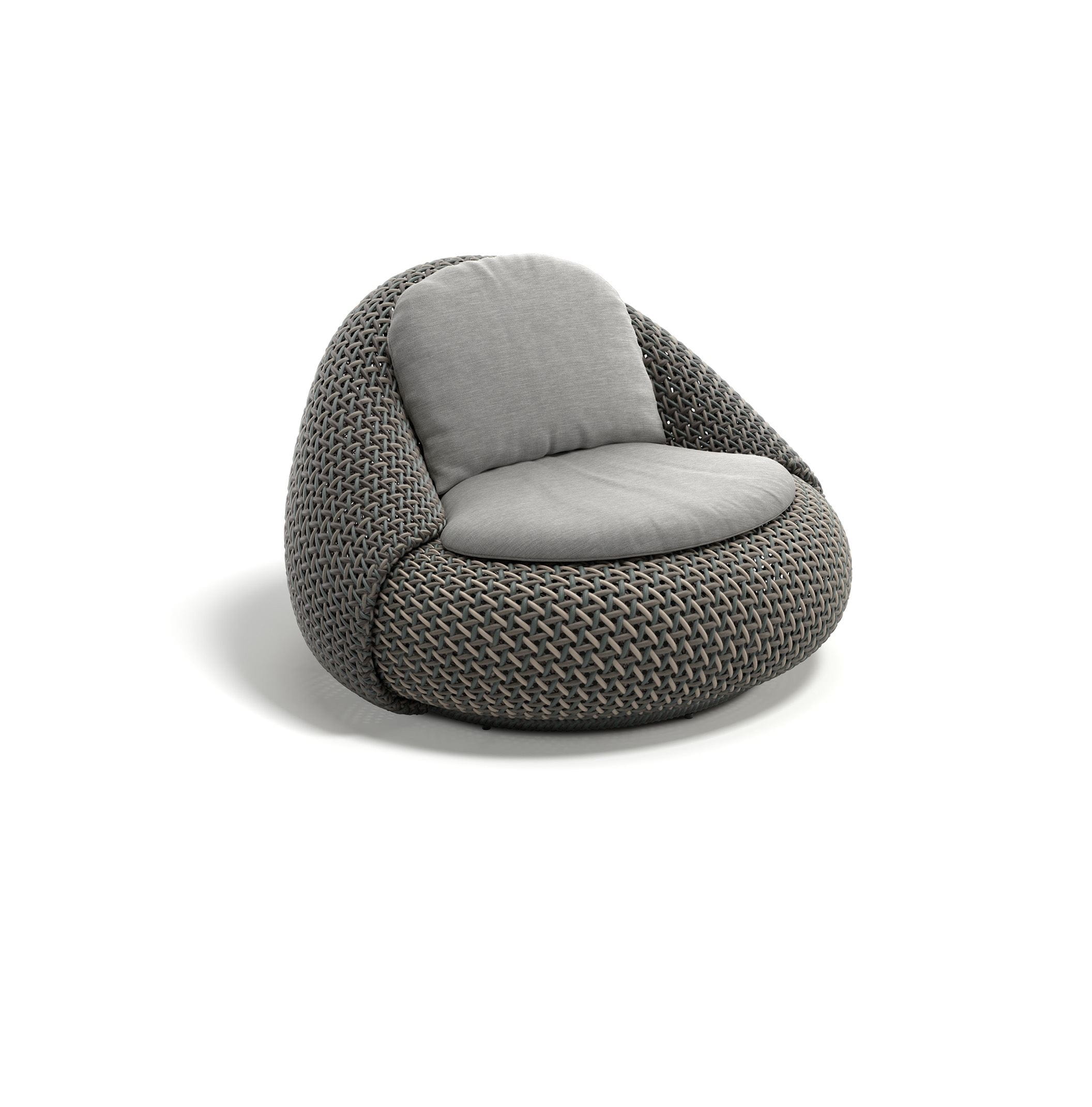 DEDON ATOLO Lounge chair pine silver