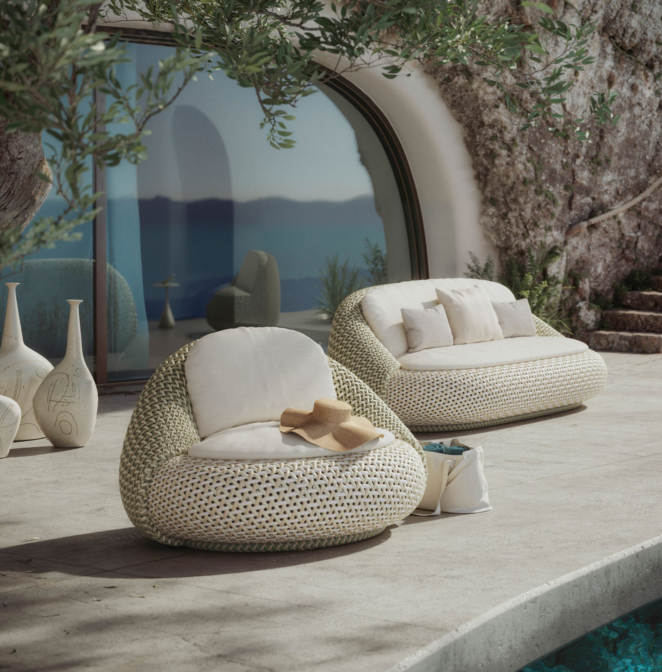 DEDON ATOLO Loung chair by Samuel Wilkinson