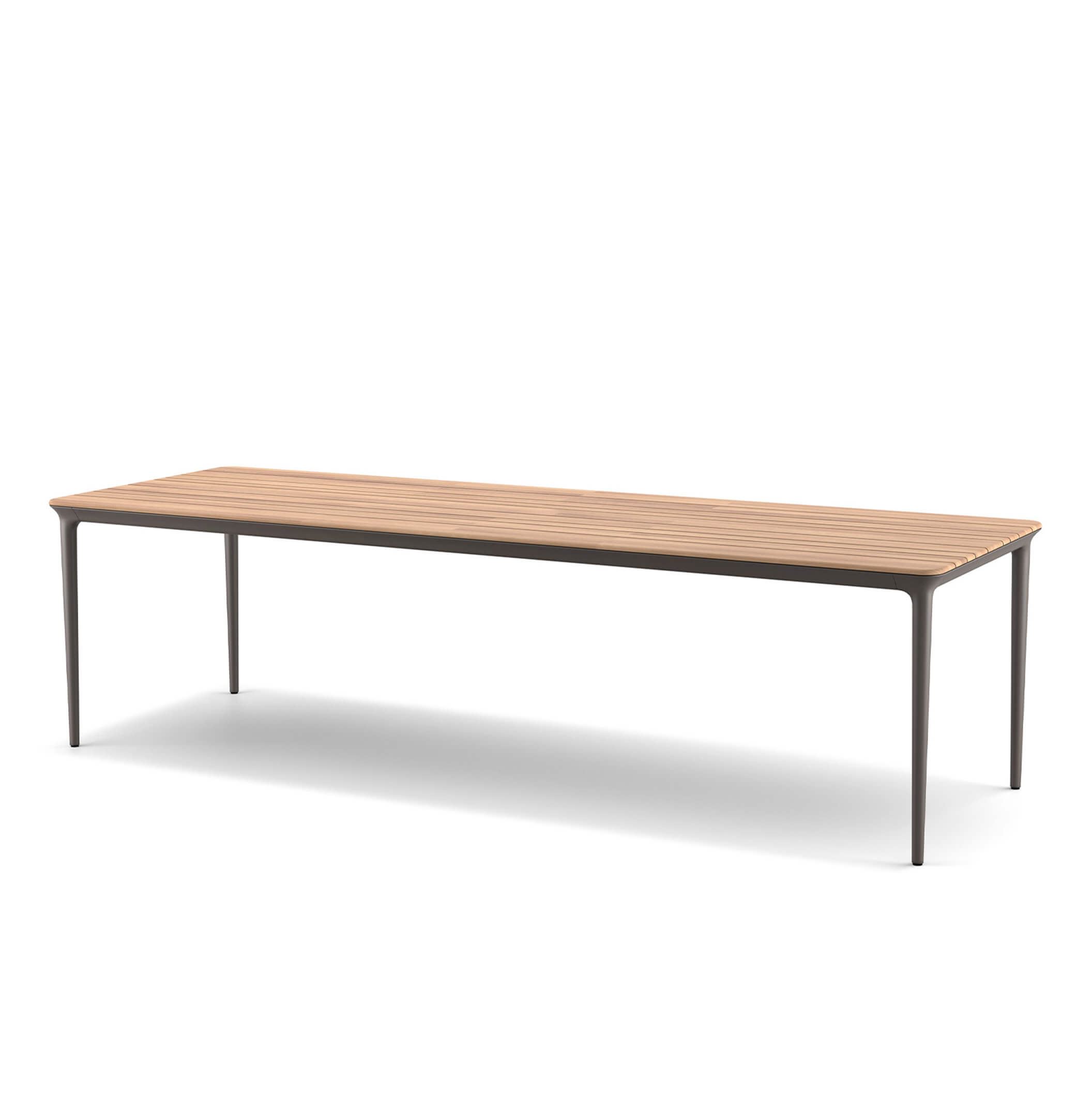 DEDON BELLMONDE Teak 95x280 black pepper