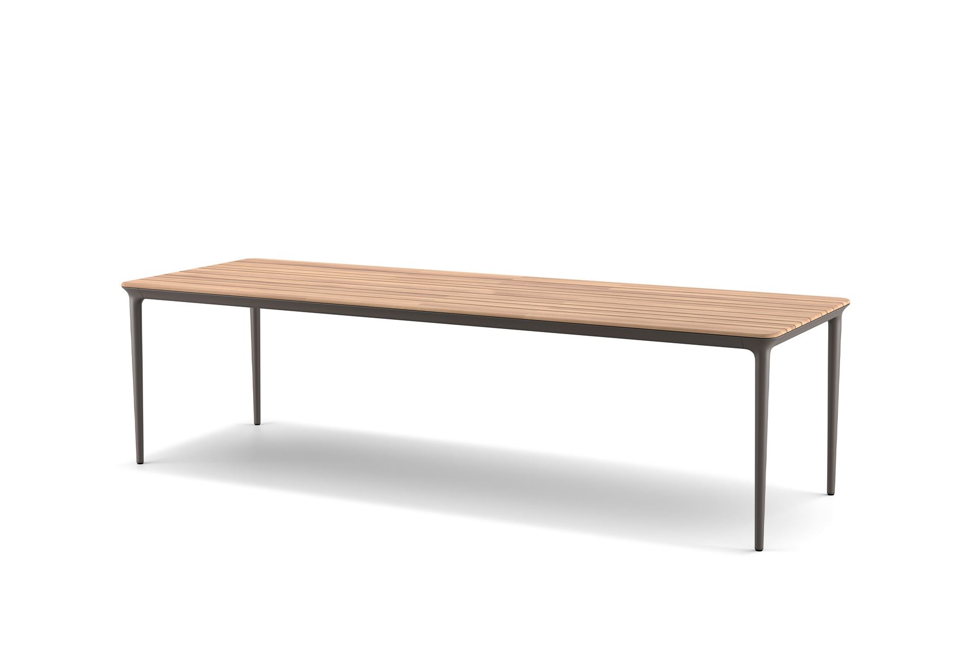 DEDON BELLMONDE Teak 95x280 black pepper