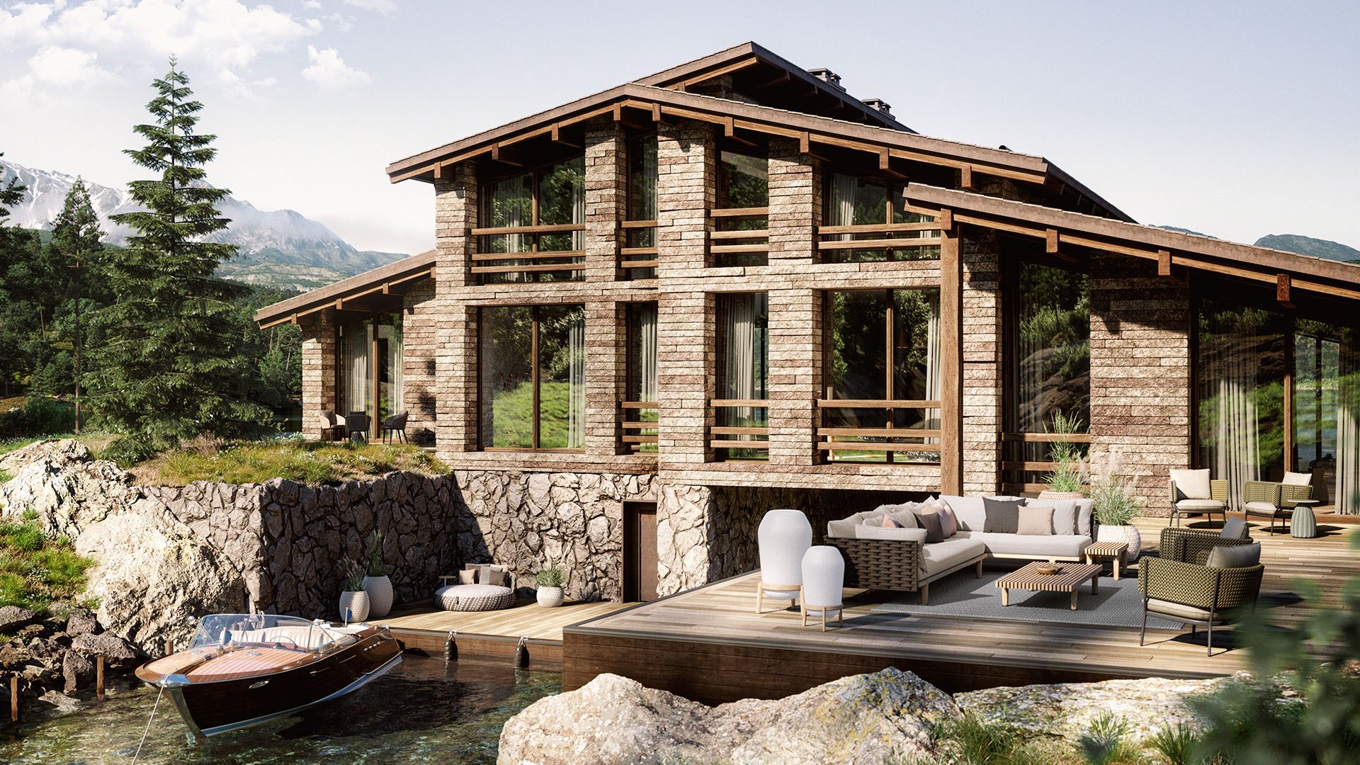 DEDON Collection BELLMONDE & SEALINE Secret Lakeside