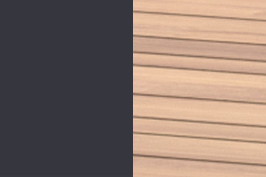 DEDON BELLMONDE Black Pepper Teak Tabletop