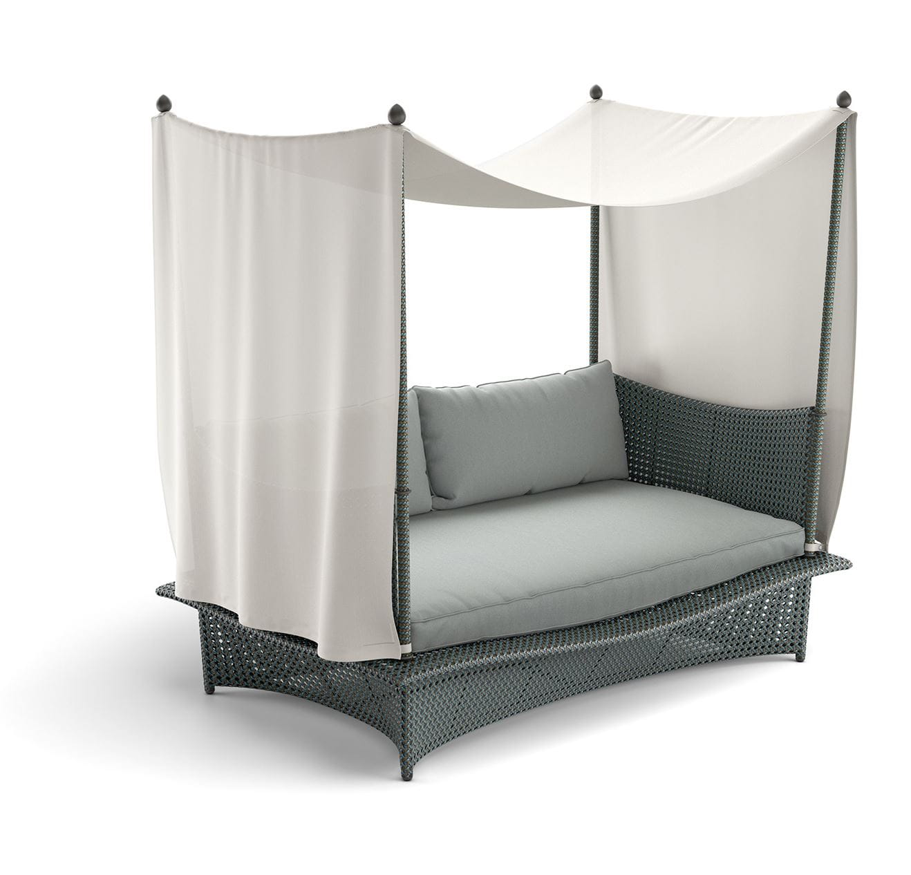 DEDON DAYDREAM Daybed riviera black pepper