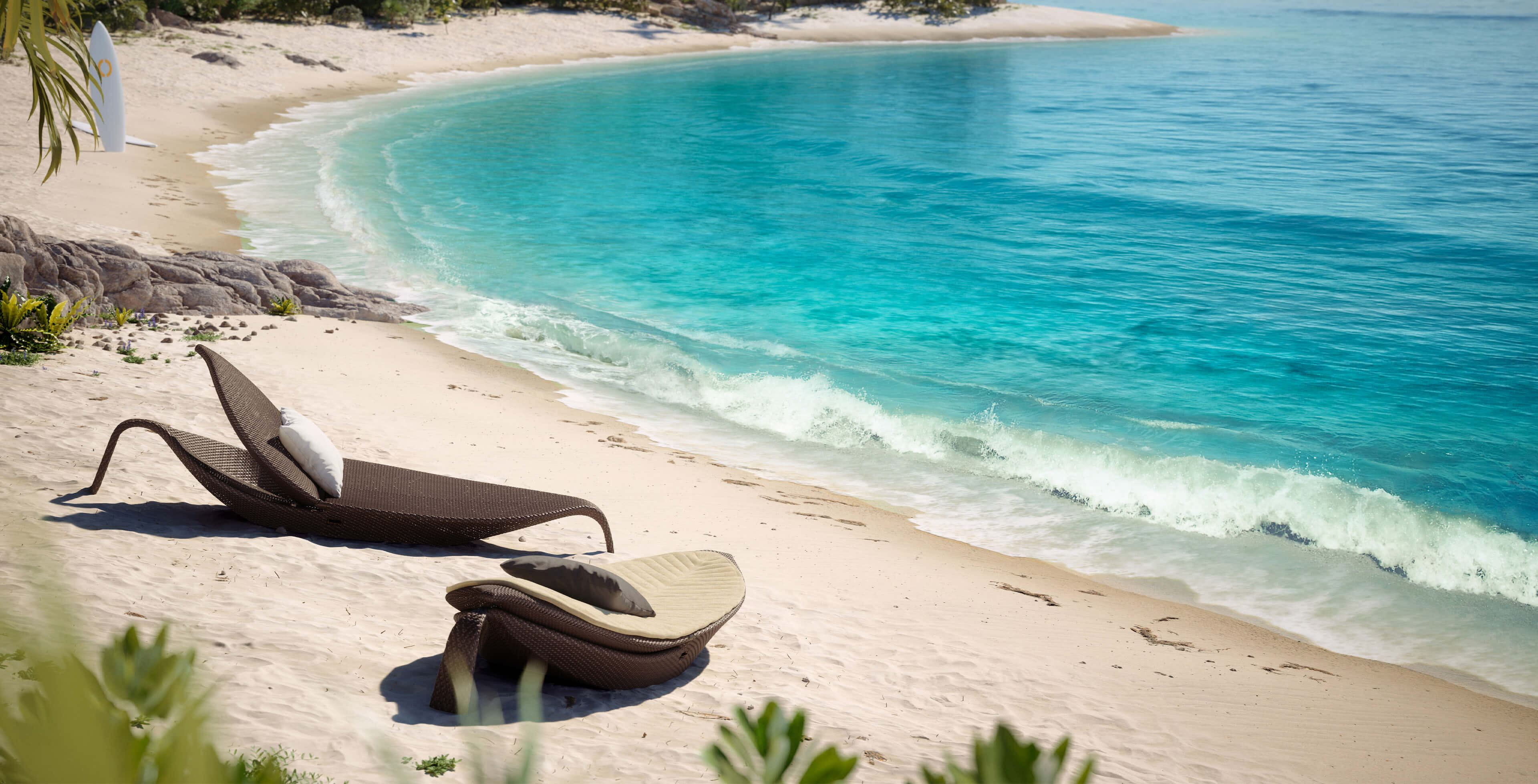 Dedon beach chair sales
