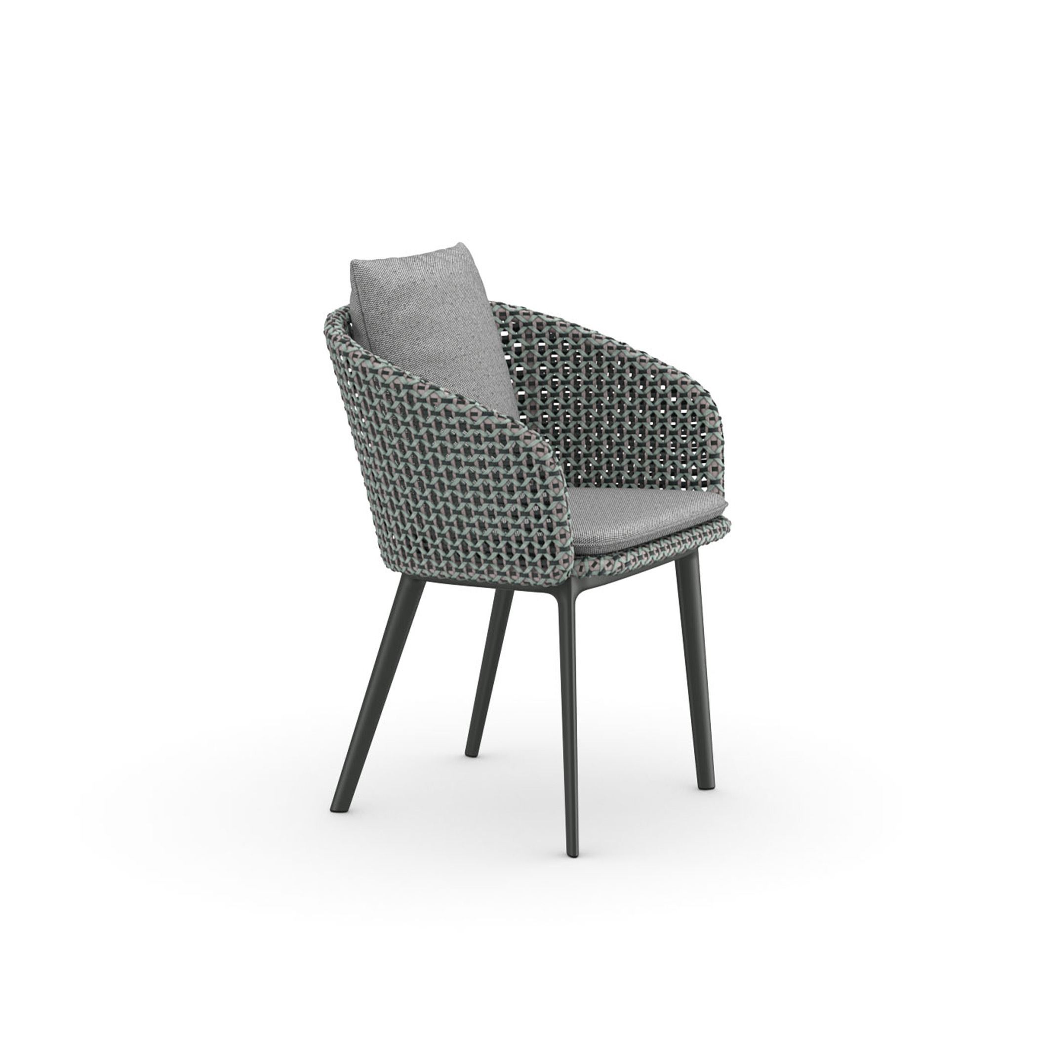DEDON MBRACE ALU Armchair baltic nori