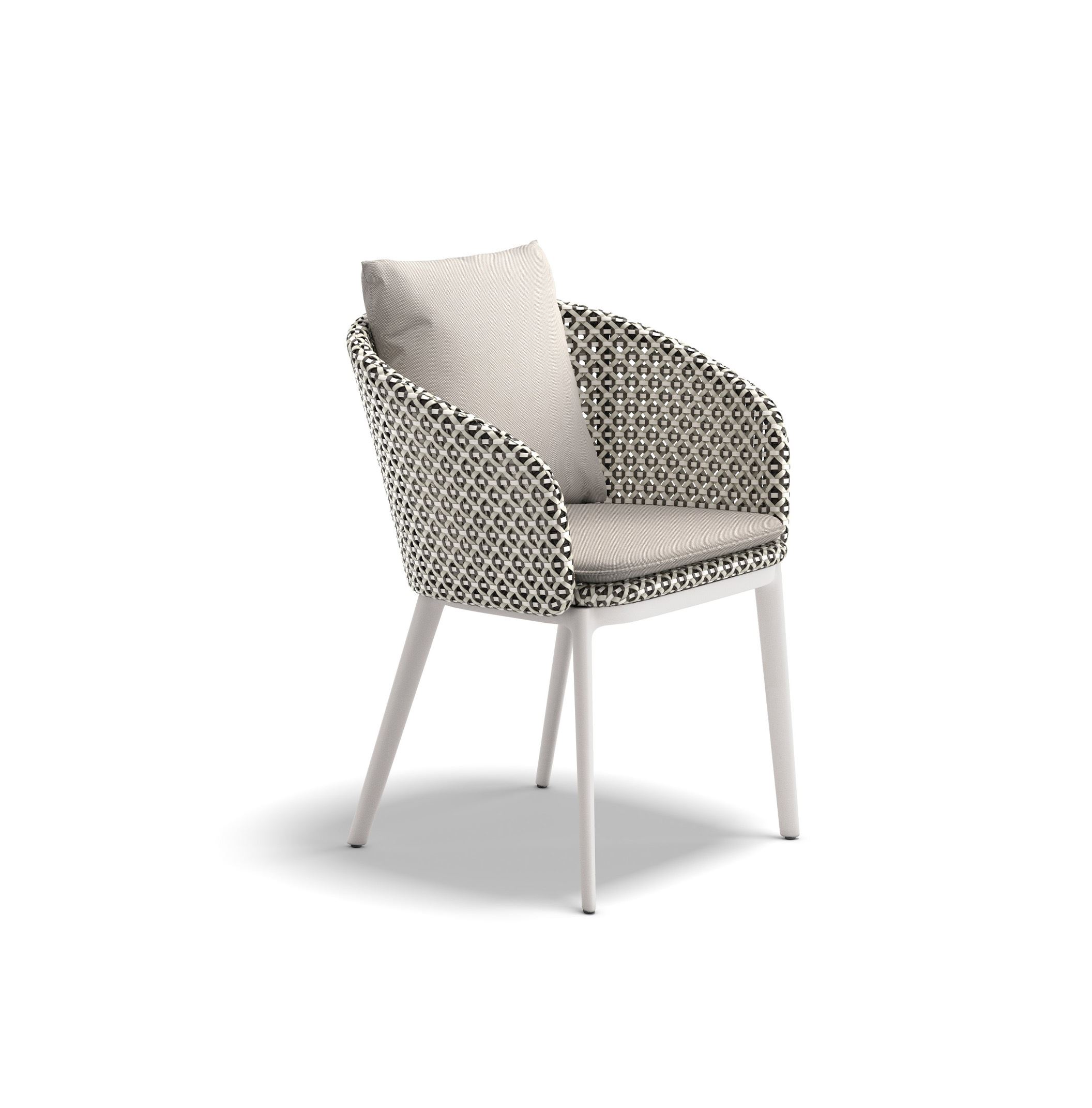 DEDON MBRACE ALU Armchair pepper lipari