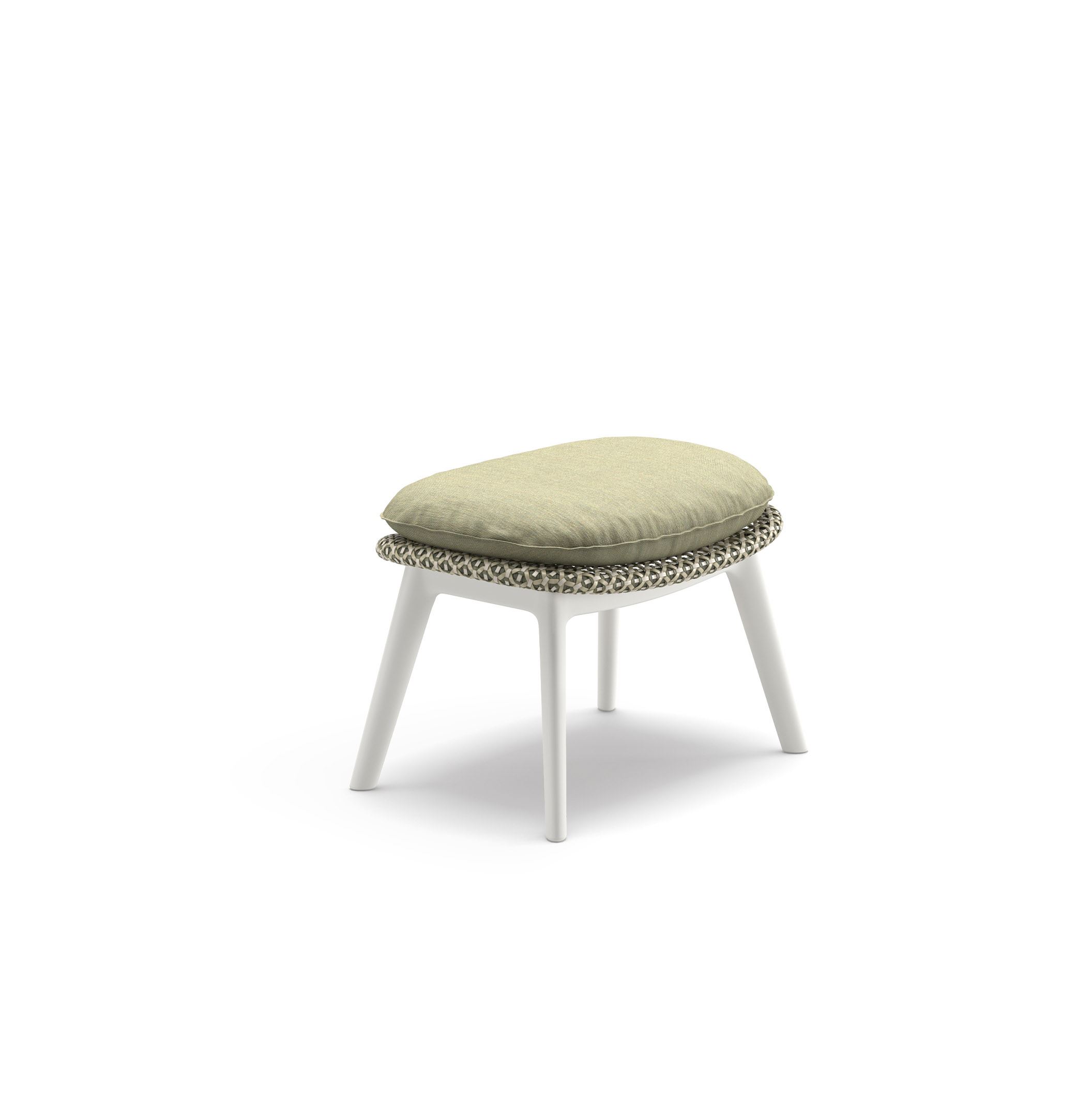 DEDON MBRACE ALU Hocker pepper lipari