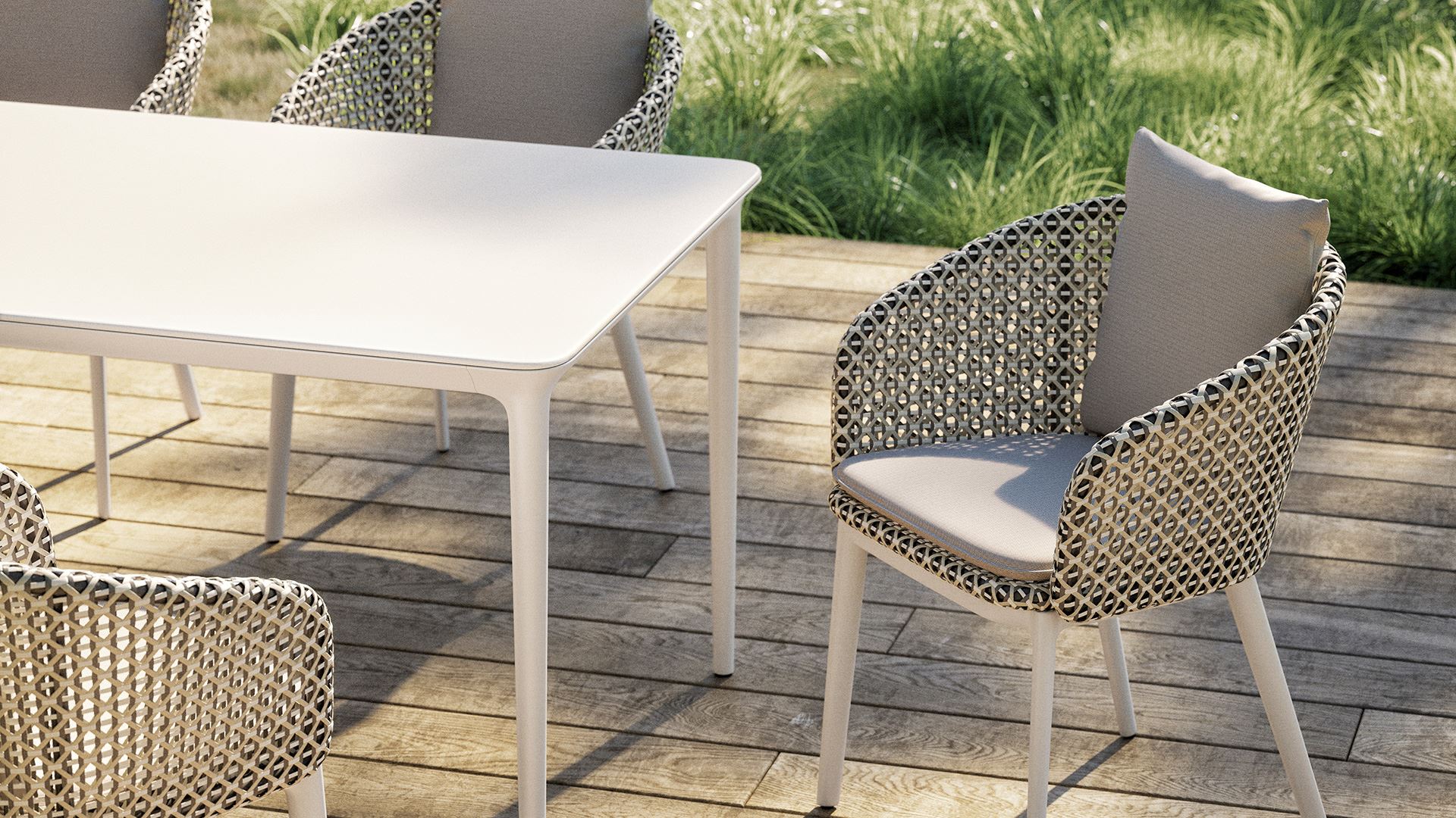 DEDON Collection MBRACE ALU & BELLMONDE Secret Lakeside