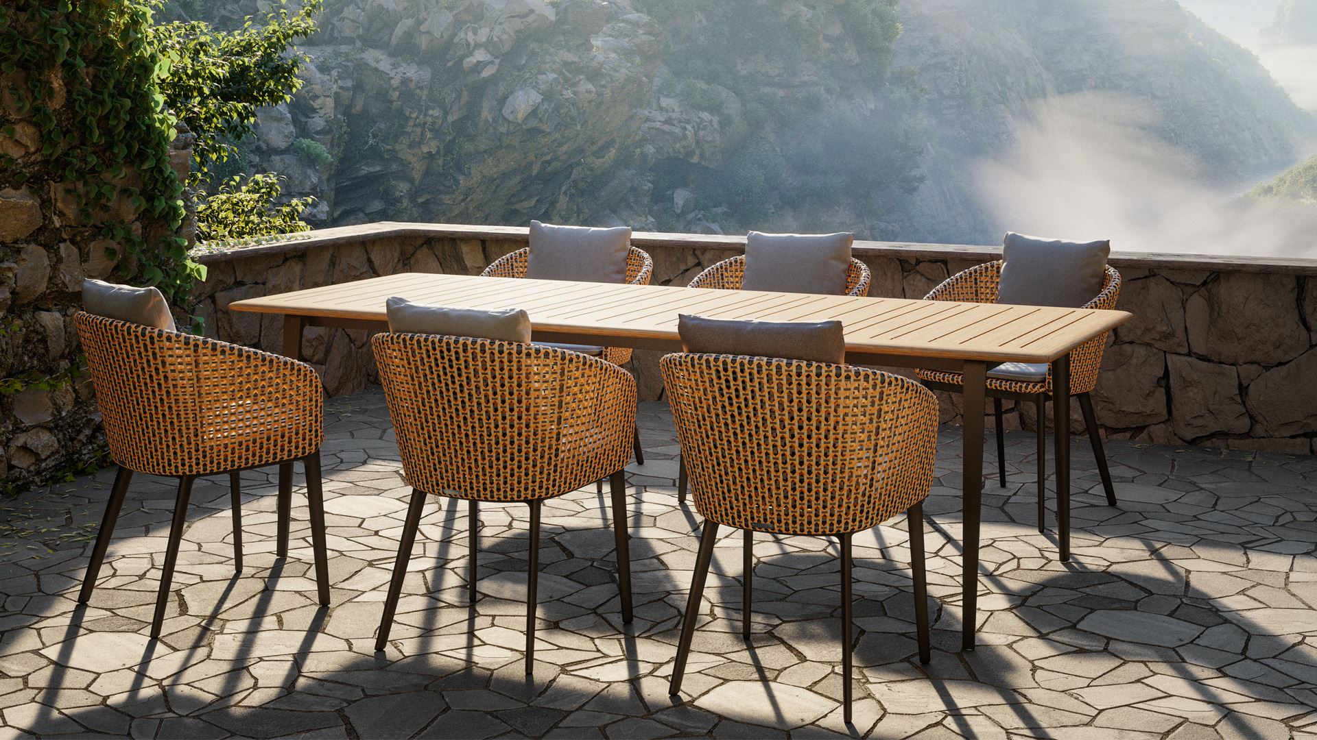 DEDON Collection MBRACE ALU by Sebastian Herkner