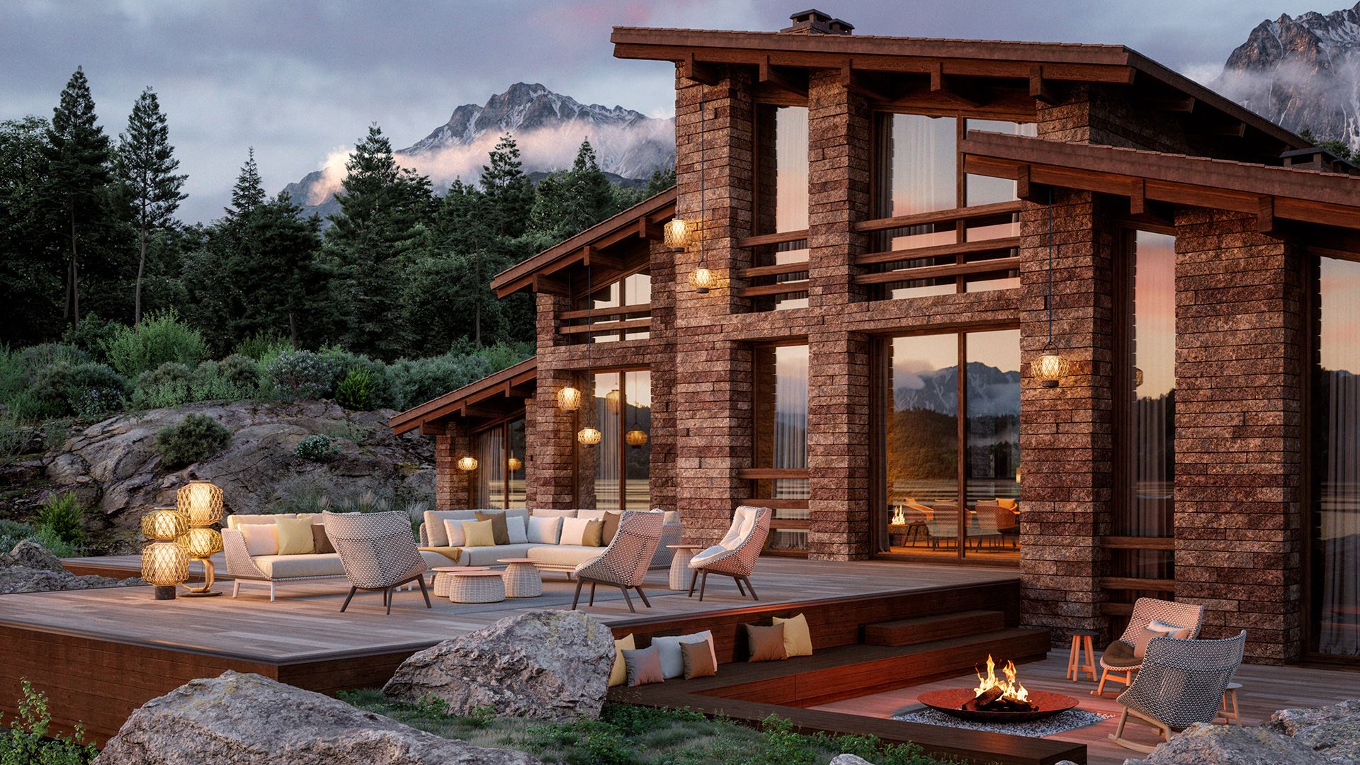 DEDON Collection MBRACE ALU & MBARQ Secret Lakeside