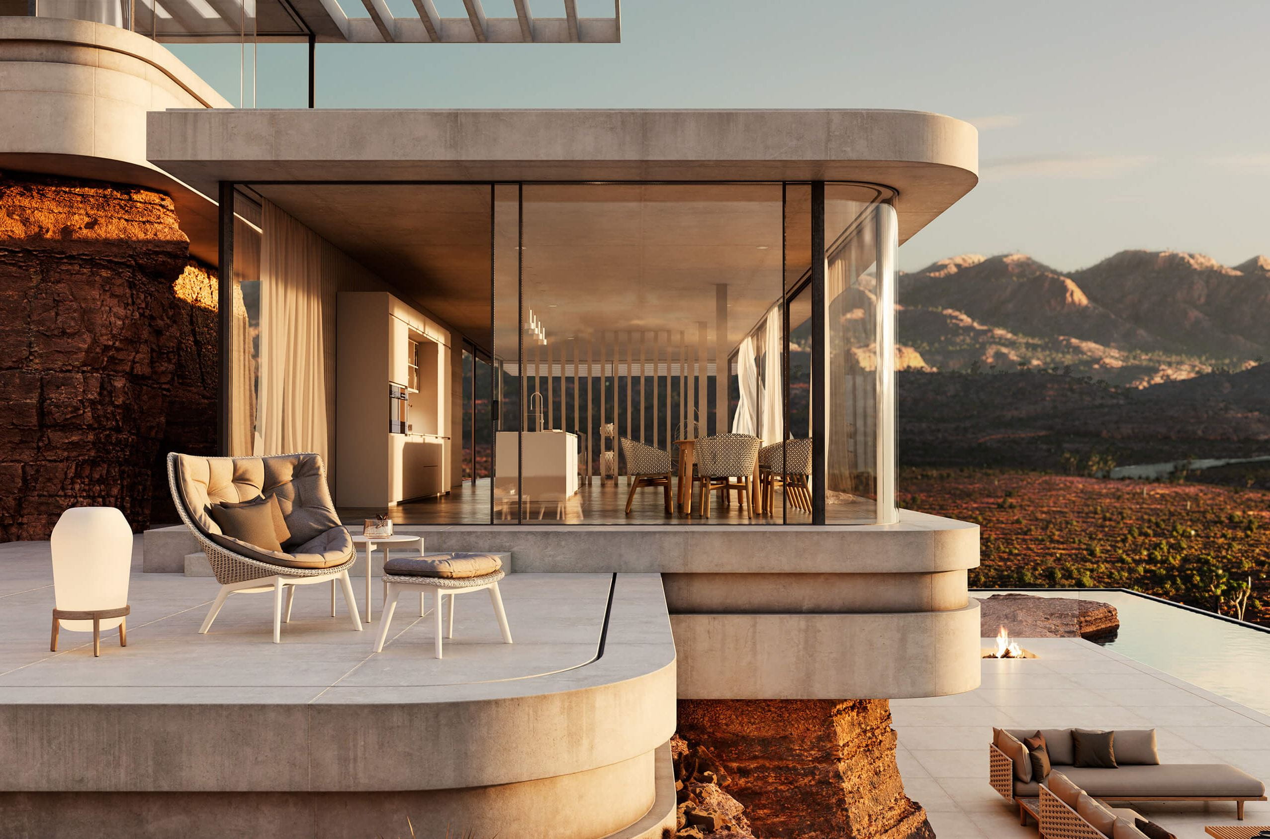 DEDON MBRACE ALU by Sebastian Herkner