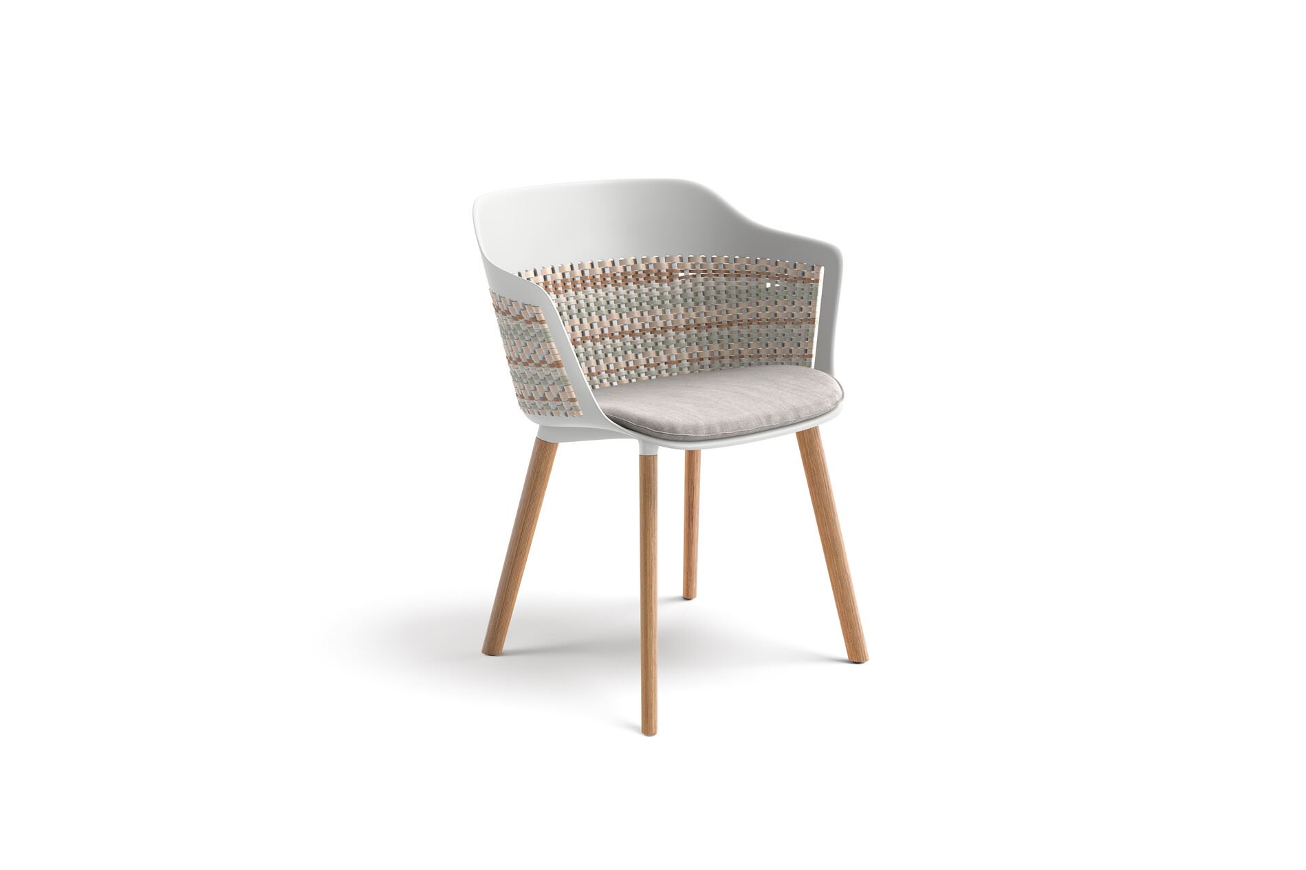 DEDON MYMI Armchair in mymara teak