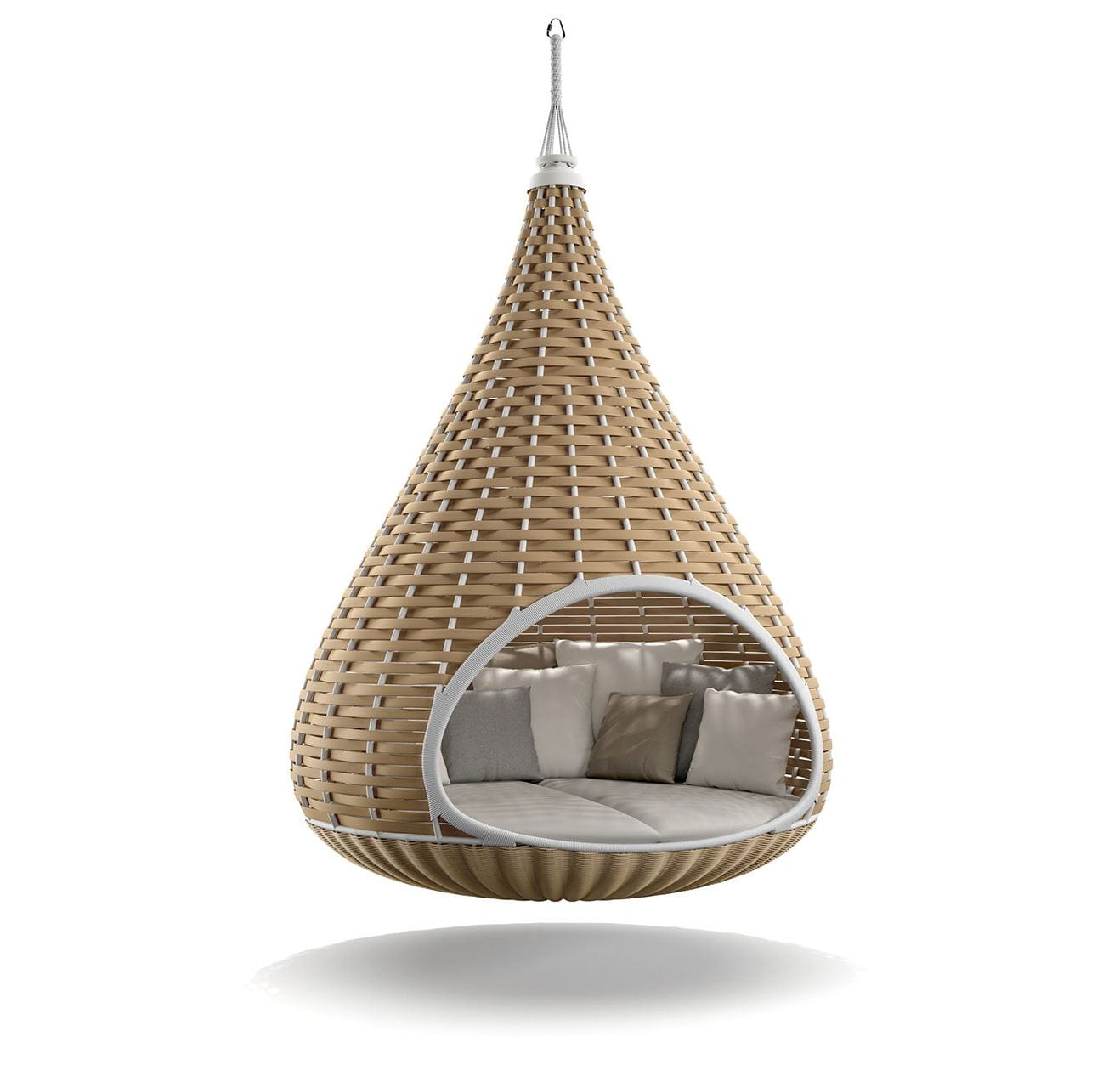 DEDON NESTREST Hanging Lounger natural by Daniel Pouzet & Fred Frety