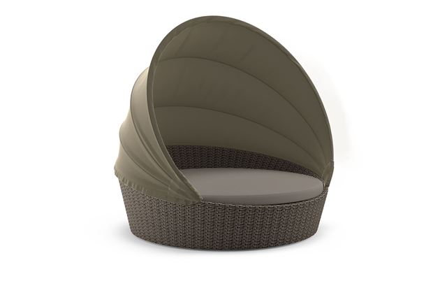 Orbit XXL in volcano with taupe canopy