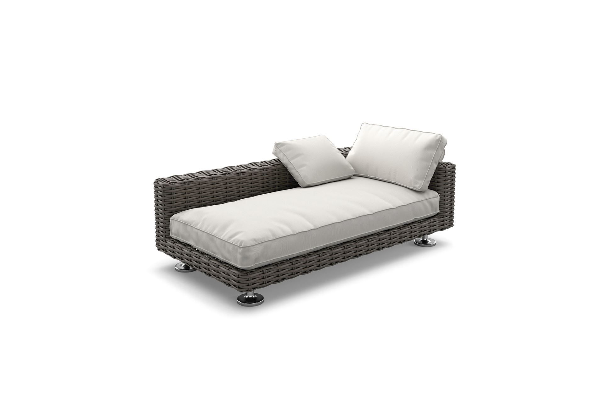 DEDON PAROS Left corner module by Jean-Marie Massaud