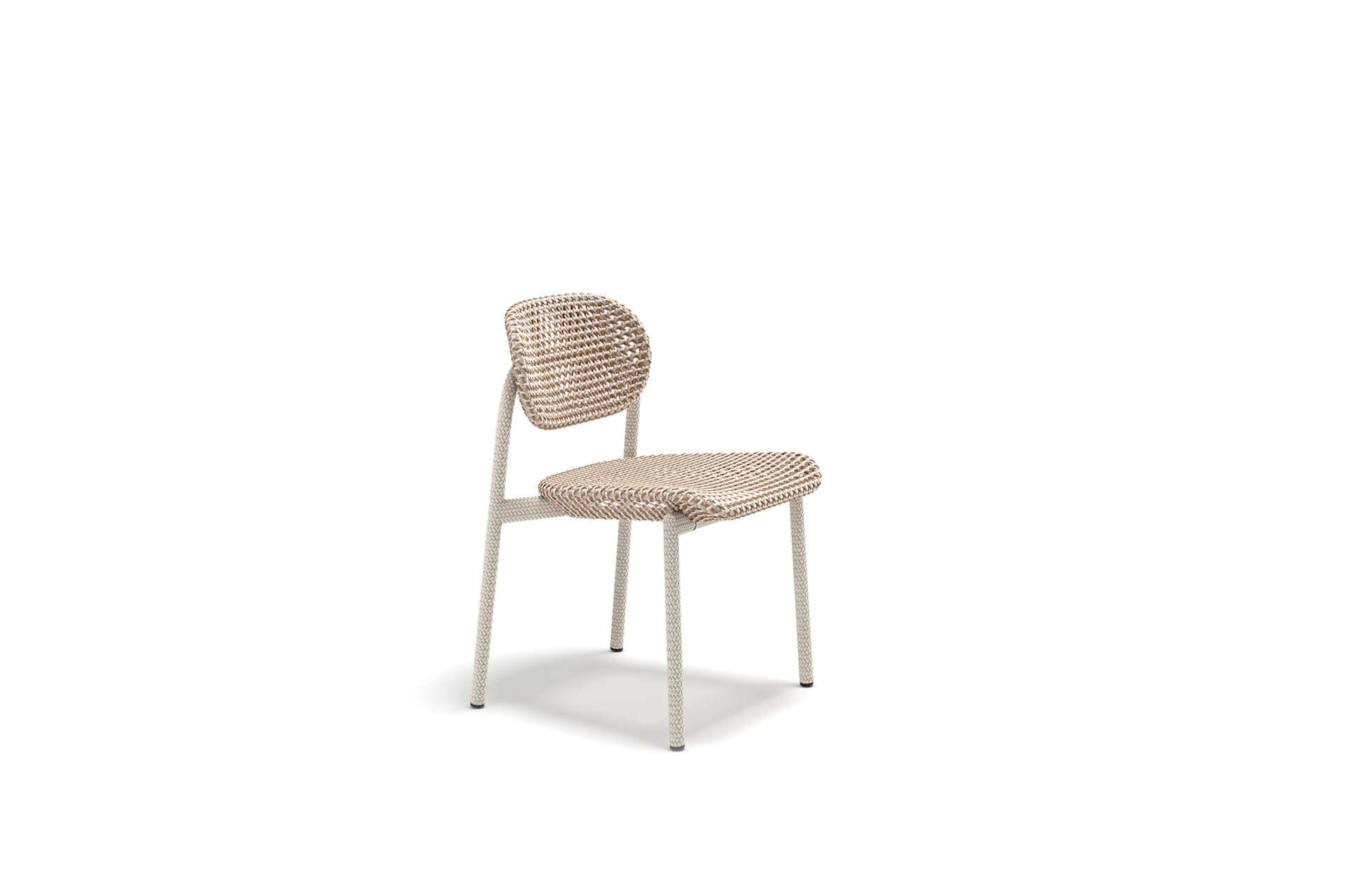 DEDON ROII Side chair silica by Benjamin Baum