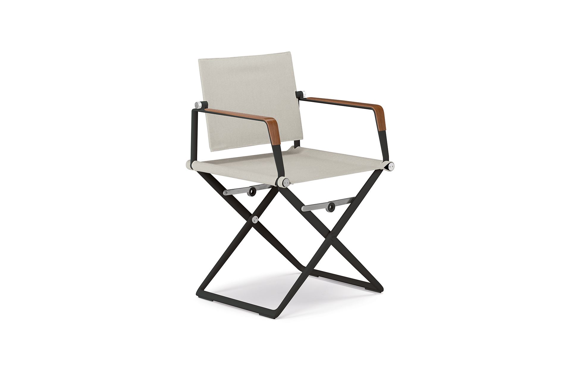 Dedon SeaX Armchair Black Sail Dove