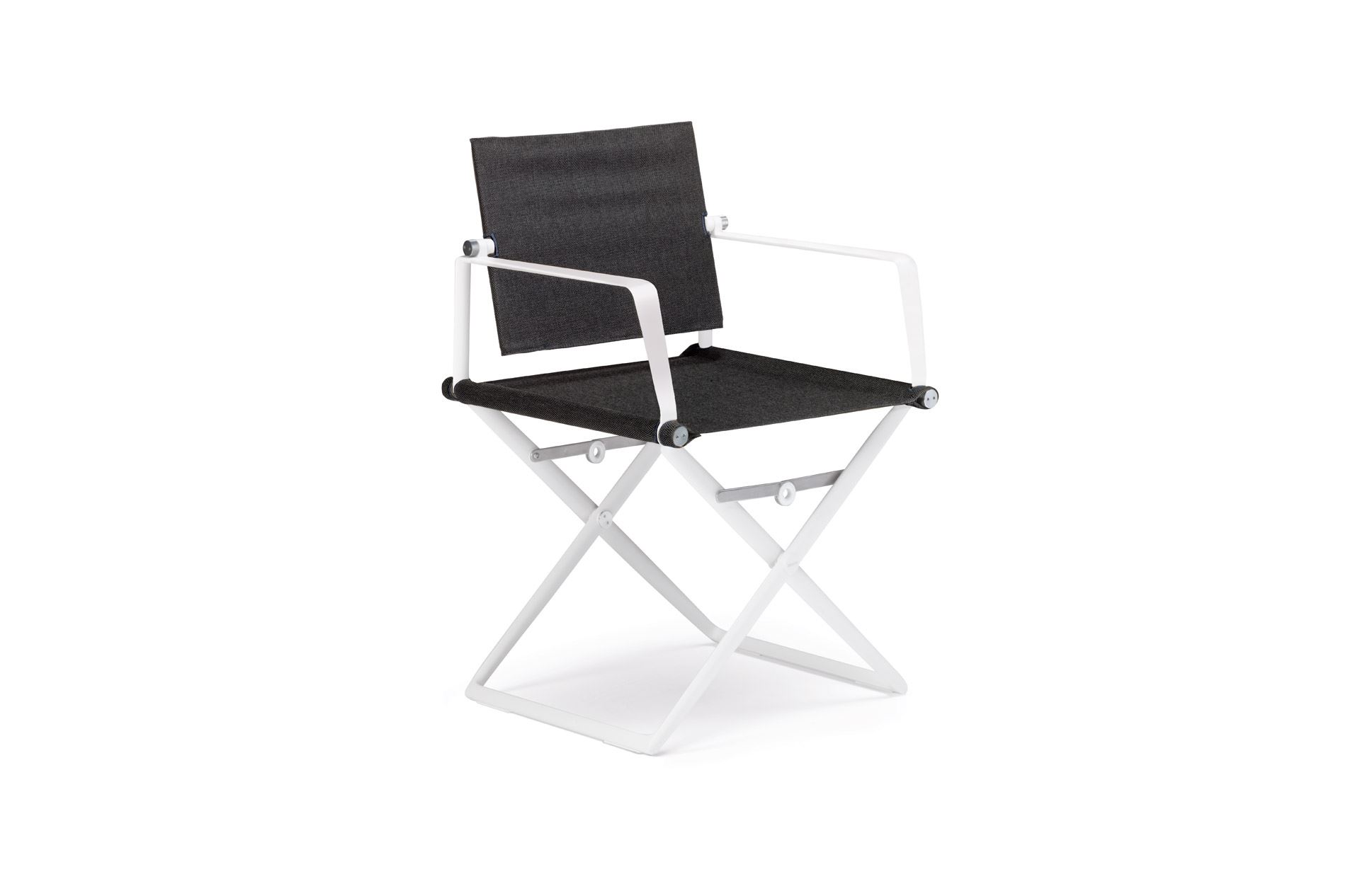 Dedon seax armchair white sail shade