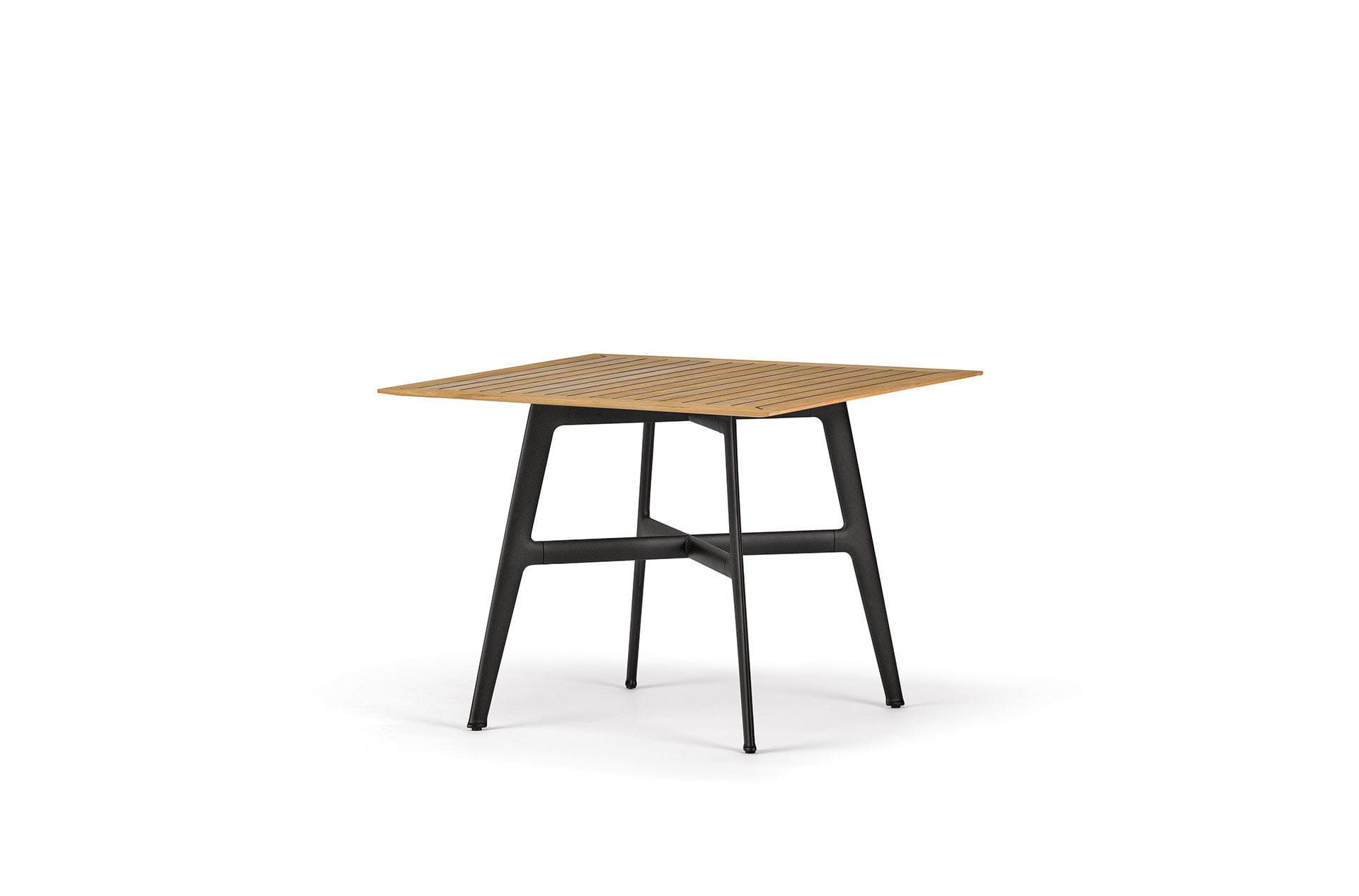 Dedon Seax Diningtable 100x100cm Teakblack