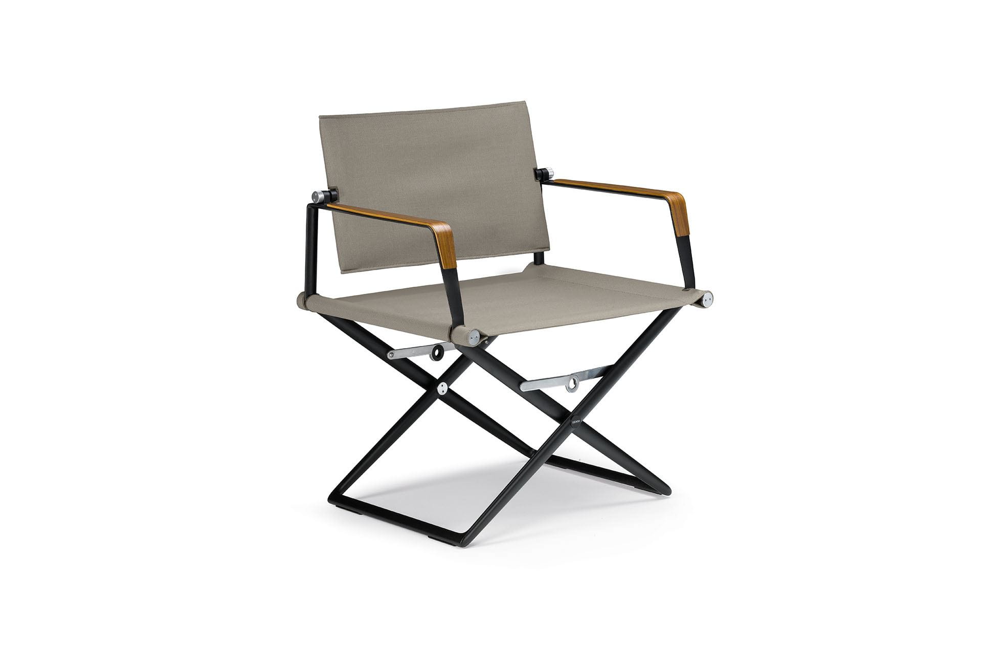 Dedon Seax Loungechair Black Sail Taupe