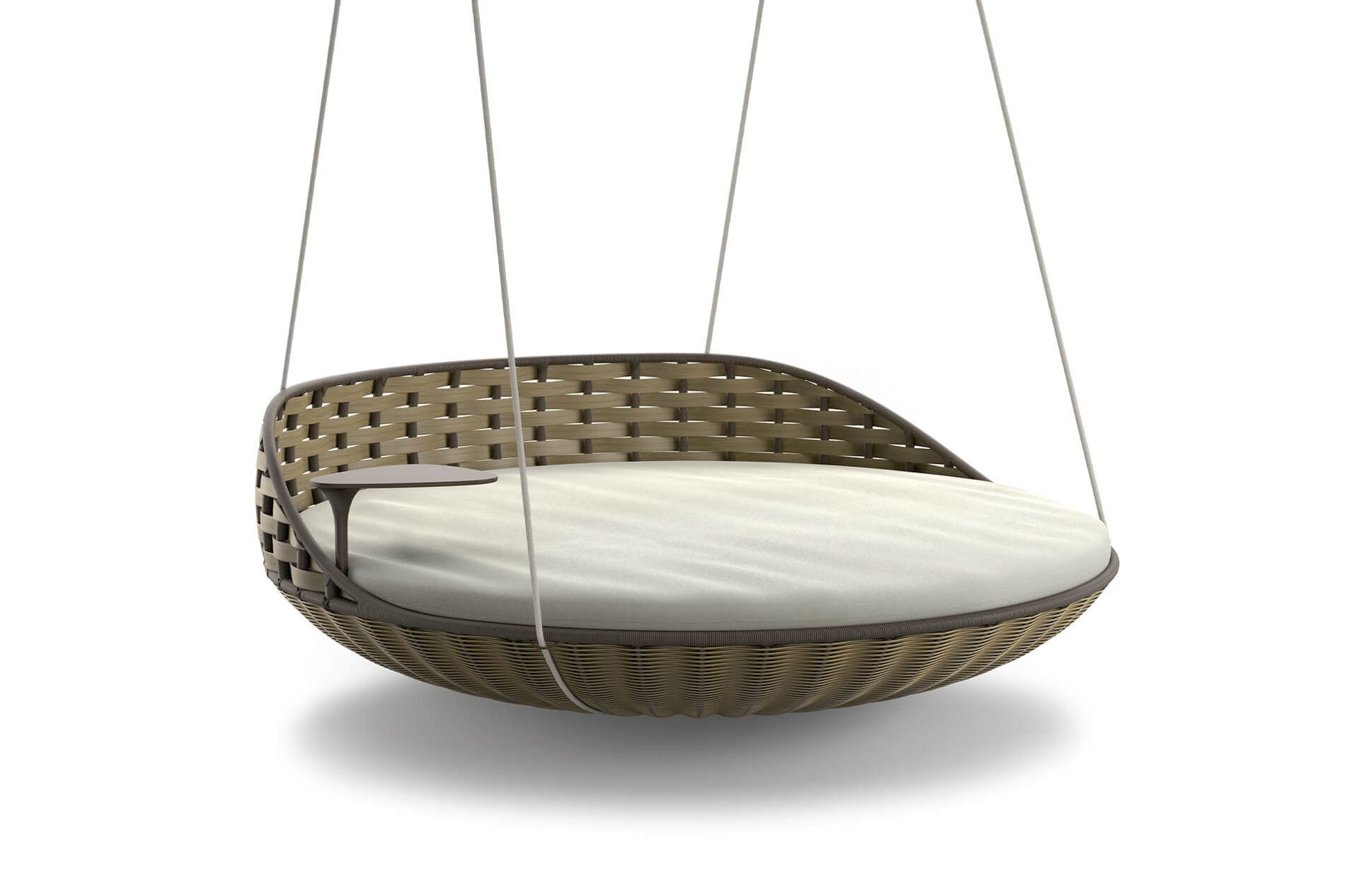 DEDON SWINGREST Hanging lounger olive by Daniek Pouzet