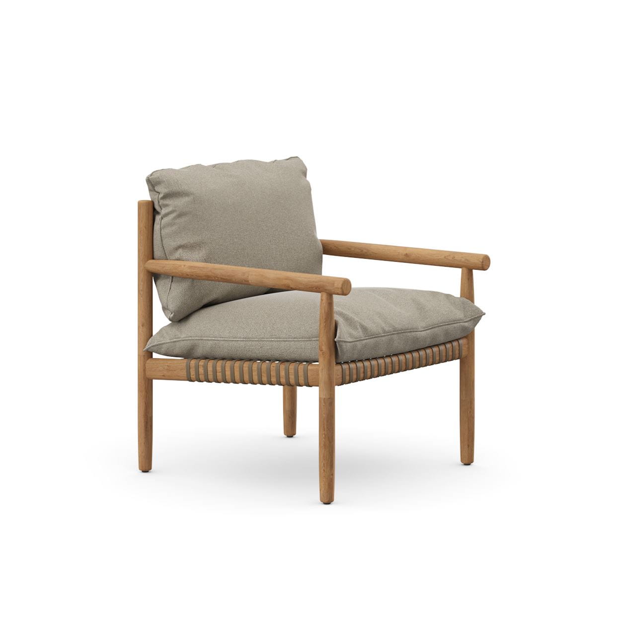 DEDON TIBBO Lounge chair vulcano matte