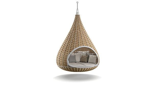 DEDON NESTREST Hanging Lounger by Daniel Pouzet & Fred Frety