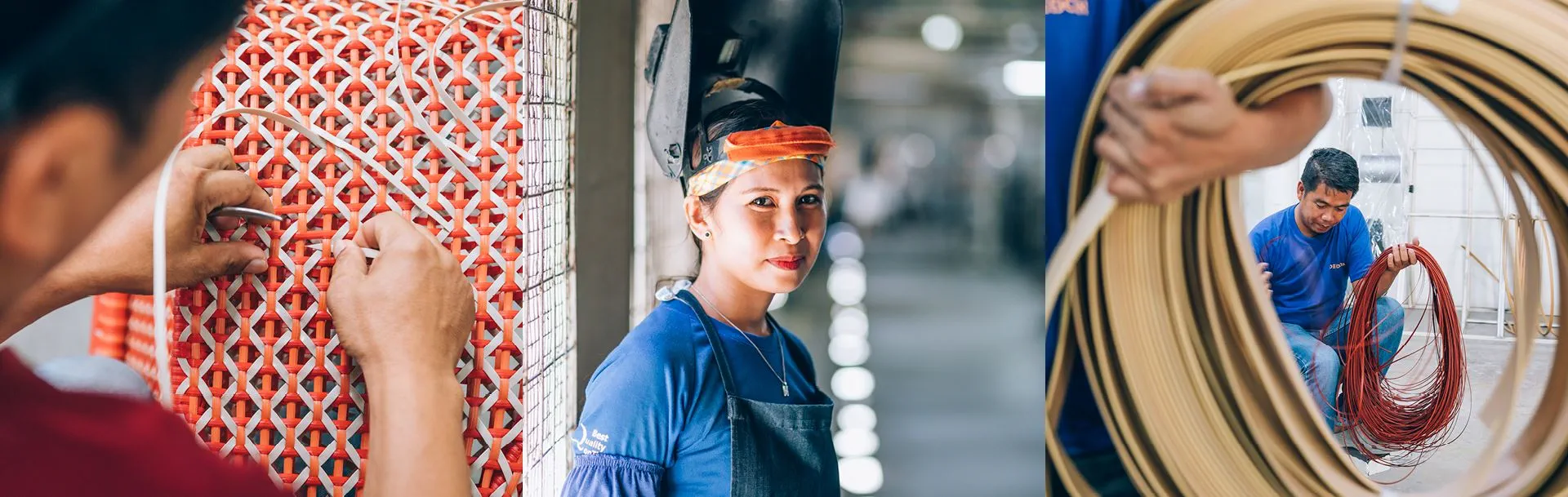 DEDON Weaving in Cebu