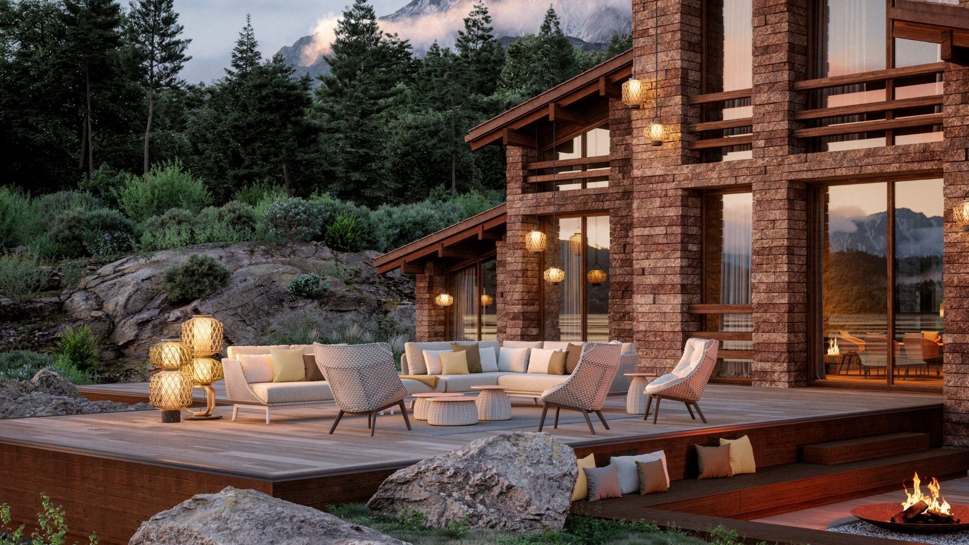 DEDON MBARQ and MBRACE Outdoor Lounge Collections