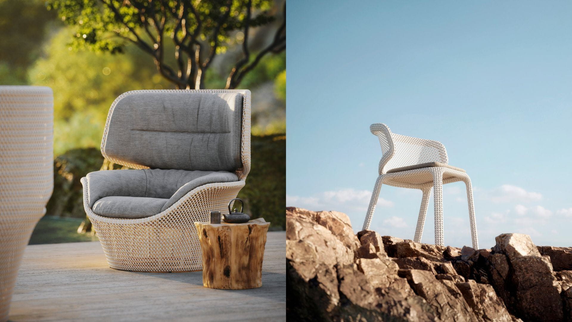 DEDON SEASHELL GRAND and SEASHELL NUO Collections