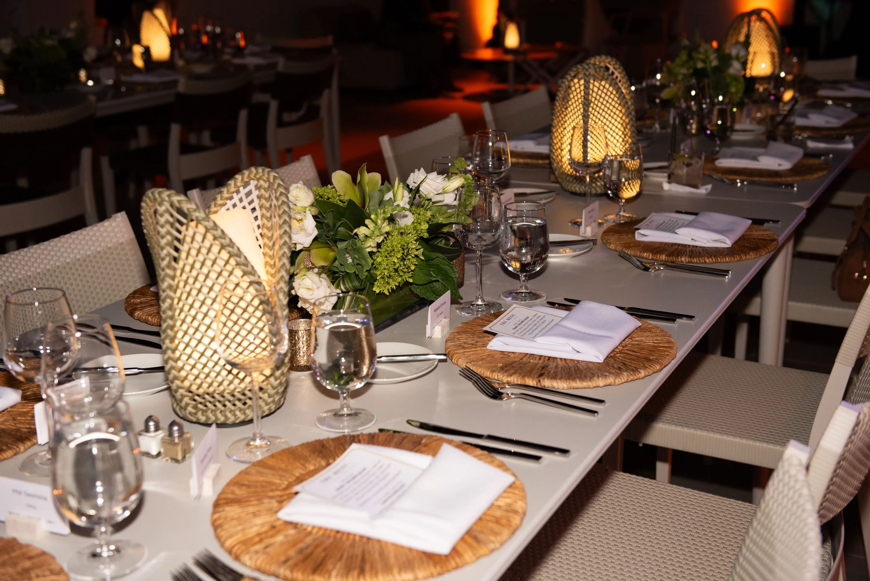 DEDON and Clima Rooftop Dinner Tables 