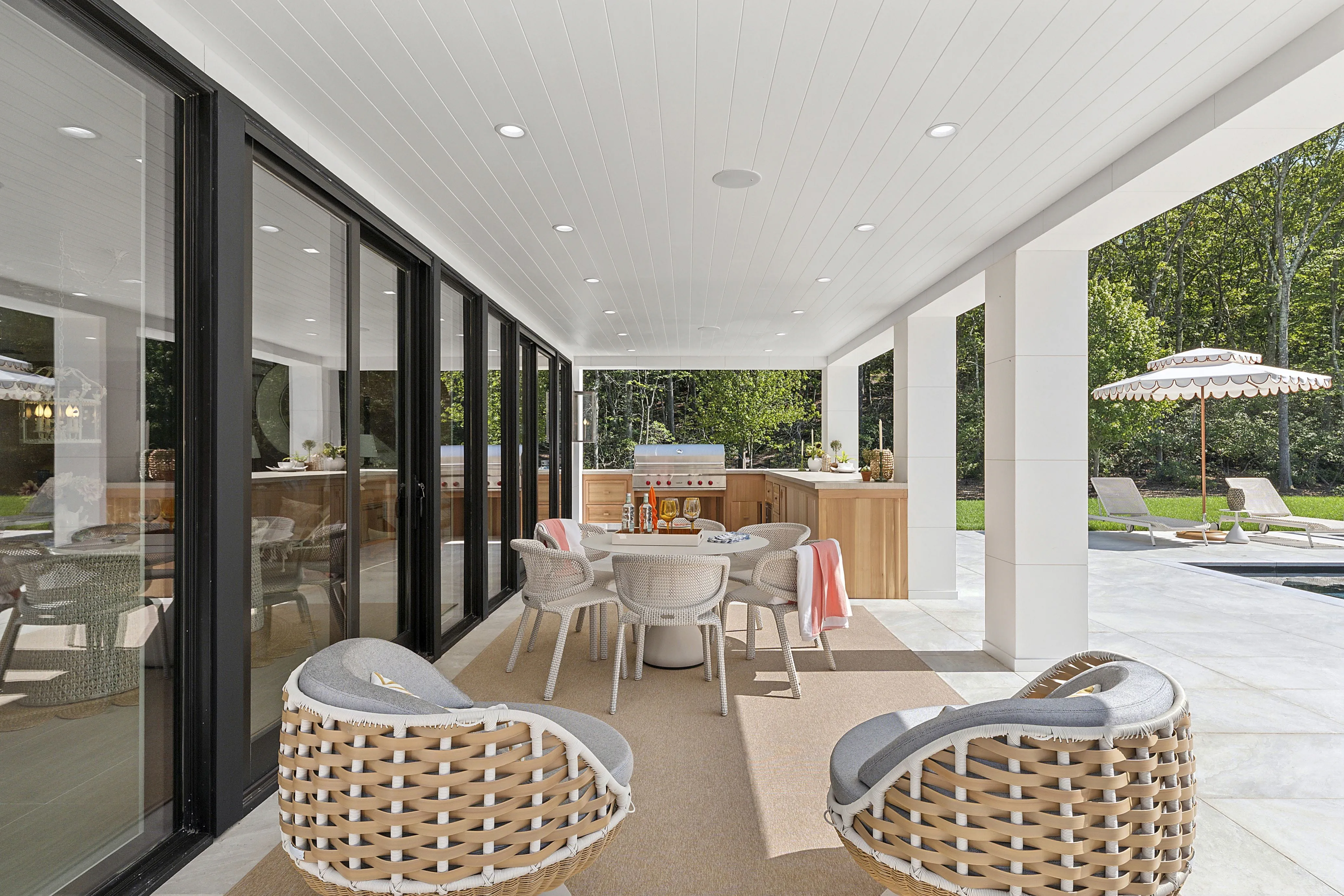 DEDON SEASHELL NUO and SWINGREST at Hampton Designer Showhouse 2025