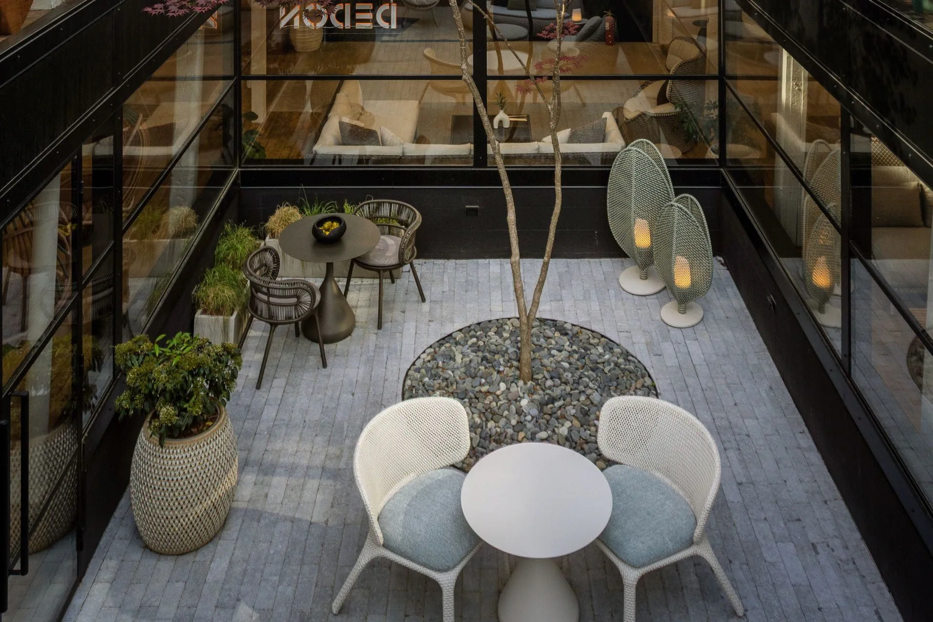 DEDON SEASHELL NUO, CIRQL NU, and SATELLITE at High Point Fall Market 2024