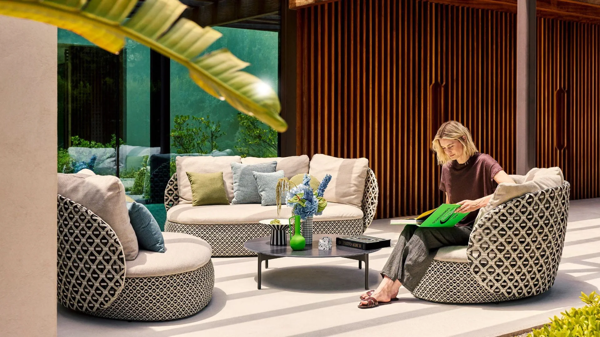 KIDA MDEAR Outdoor Modular Sofa
