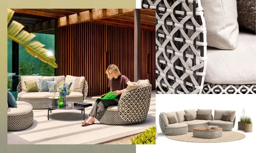 DEDON MDEAR Luxury Outdoor Furniture Collection