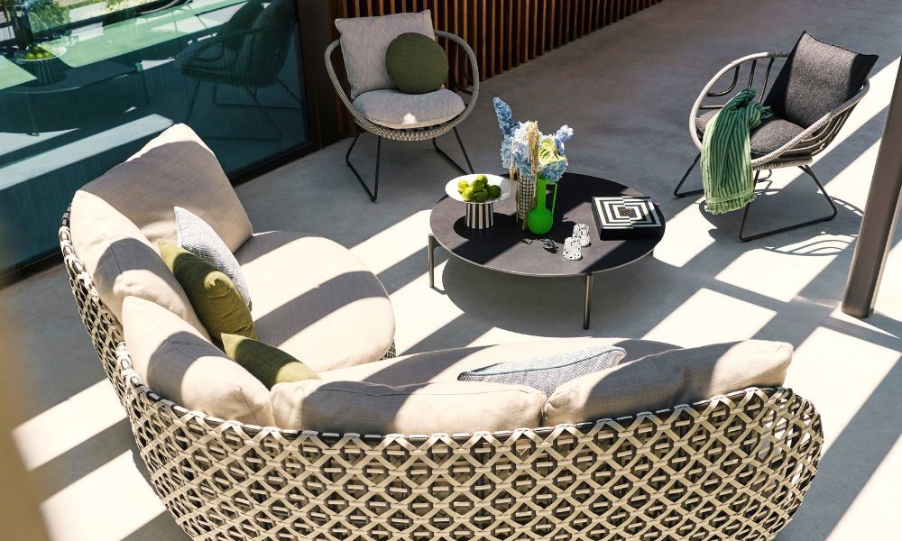 DEDON MYMI Luxury Outdoor Dining Furniture Collection