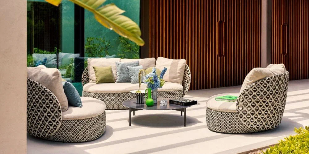 DEDON MDEAR Luxury Outdoor Furniture Collection