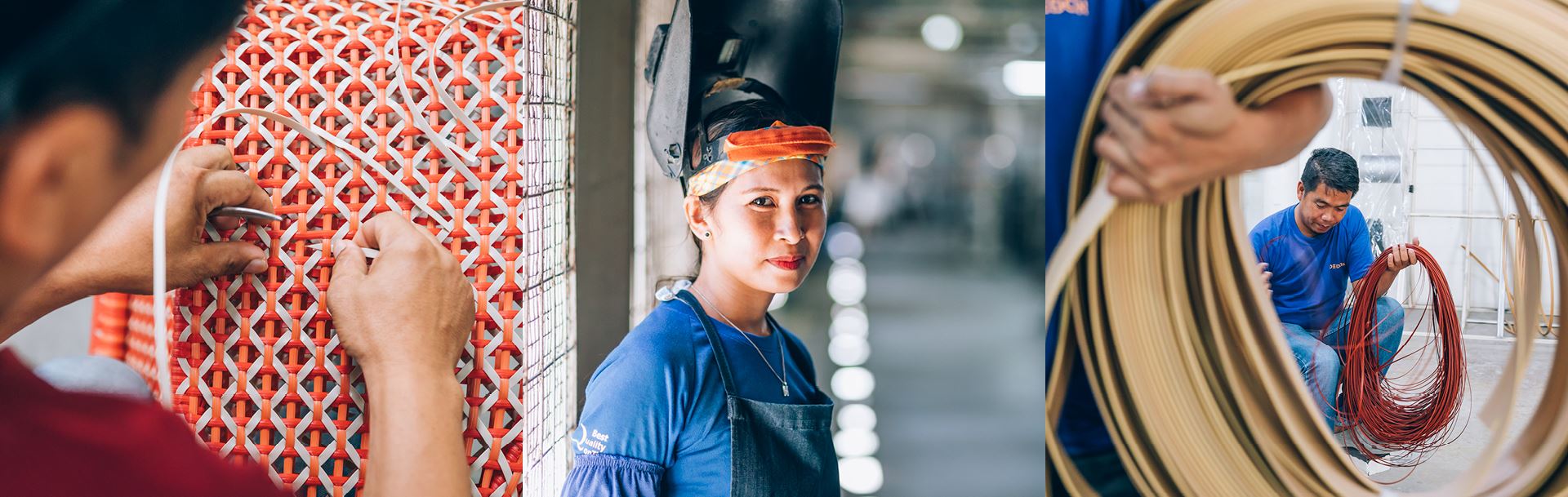 DEDON Weaving in Cebu